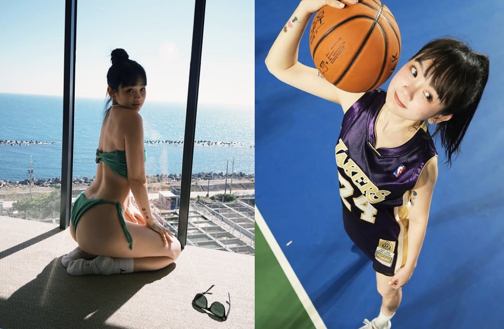 洗菜參加《全明星運動會》後人氣竄升，不少粉絲追蹤她的社群。（翻攝IG@jumi0118）