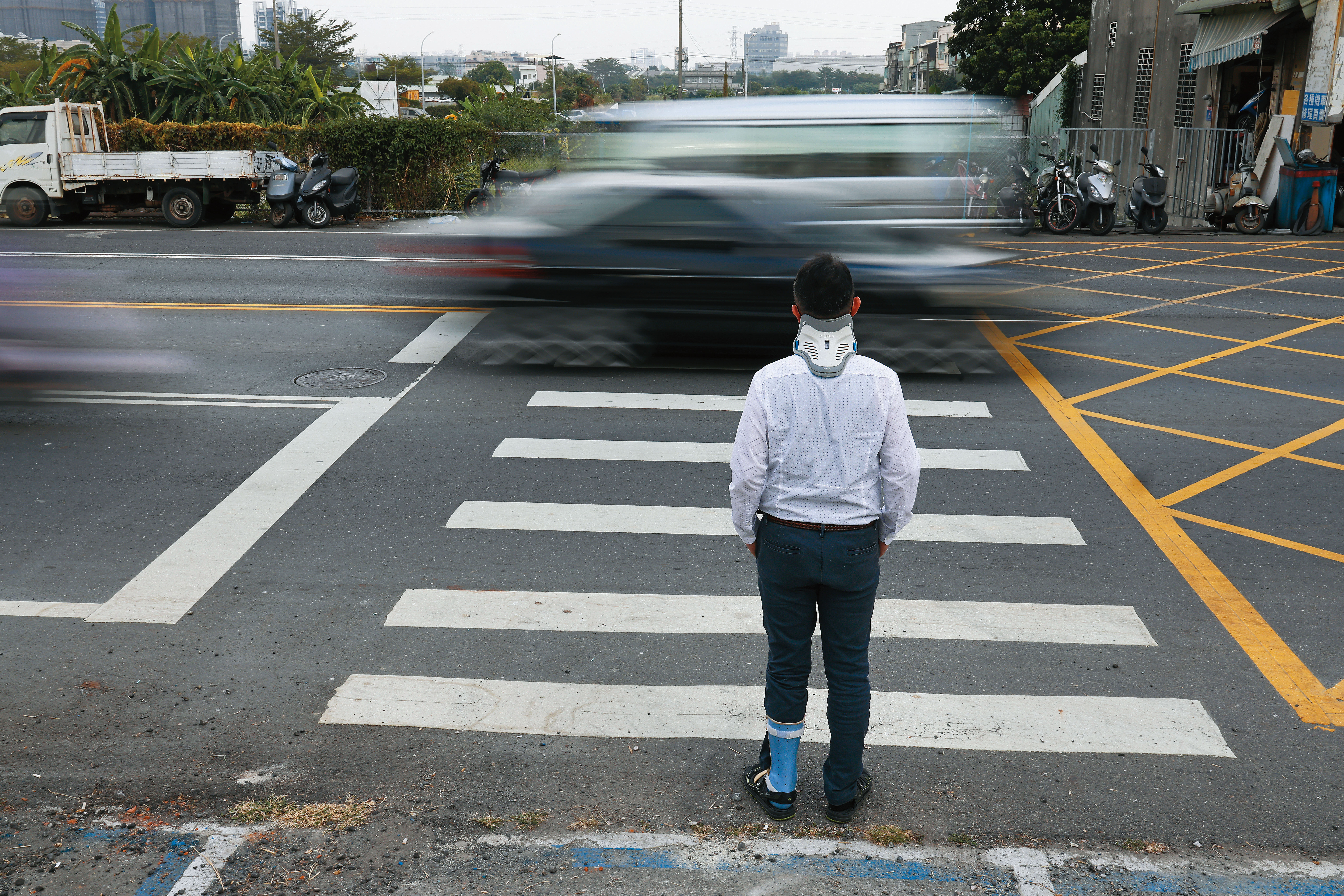 雖然車禍已過去2年，但林爸爸至今傷勢仍未痊癒，講起與妻子的回憶亦淚流滿面。