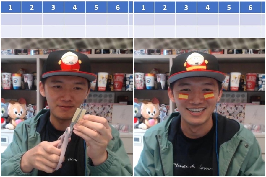 「台南Josh」在IG分享他賽前「施法」的過程。（翻攝自IG@tainanjosh）