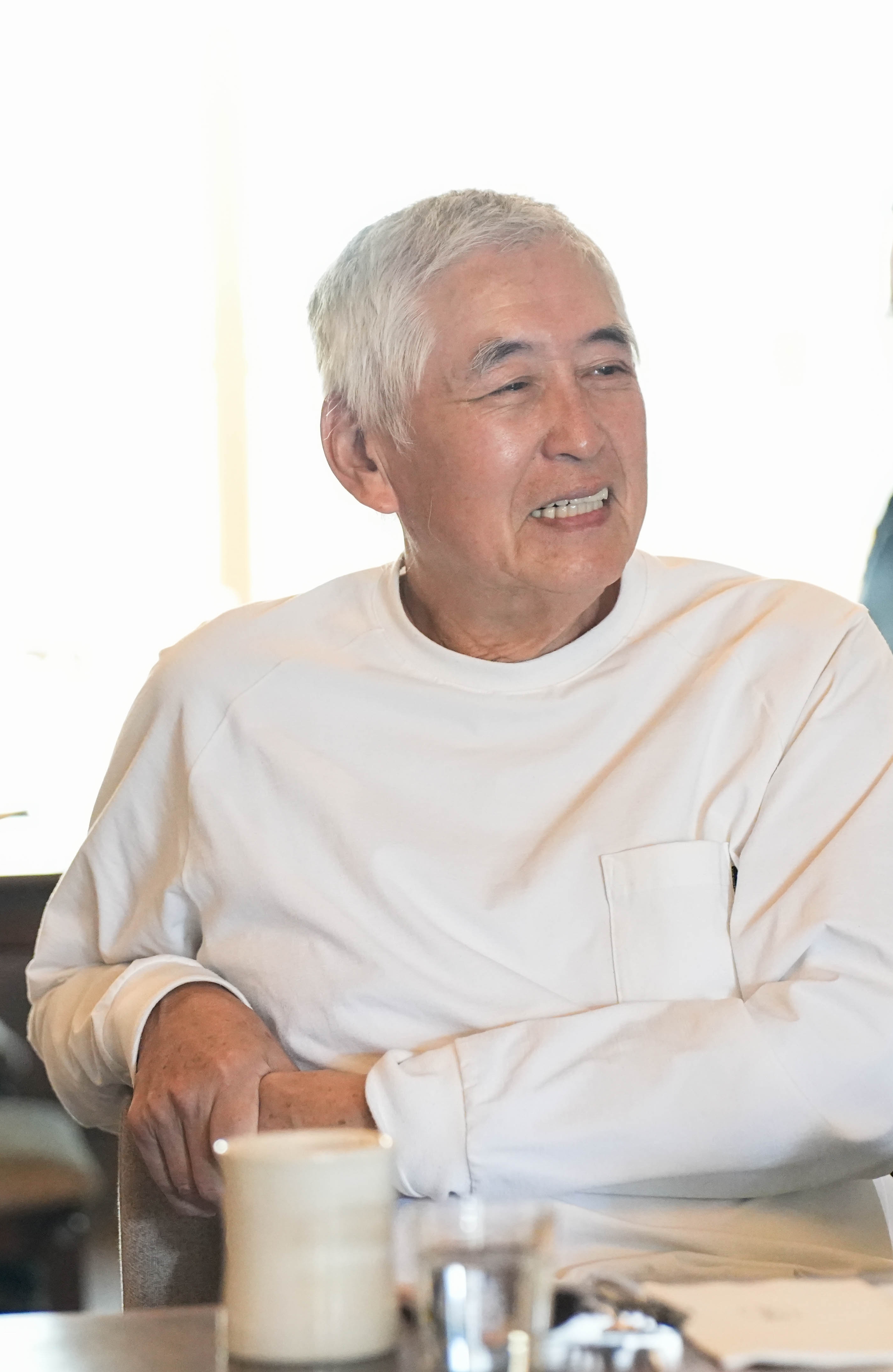 吳念真稱讚柯一正唱歌好聽。