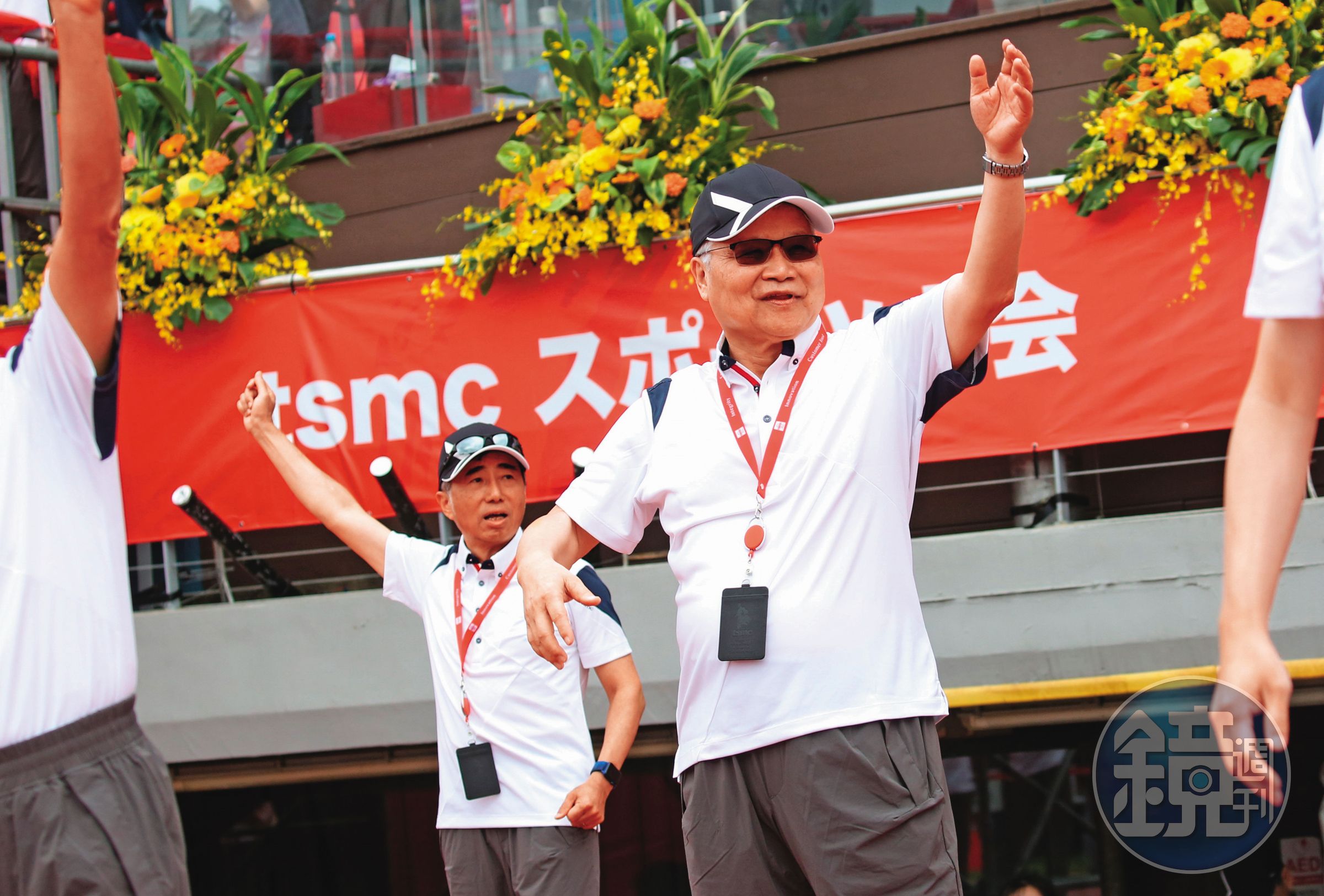 魏哲家（右）上任台積電董事長後，全面接收劉德音人馬。