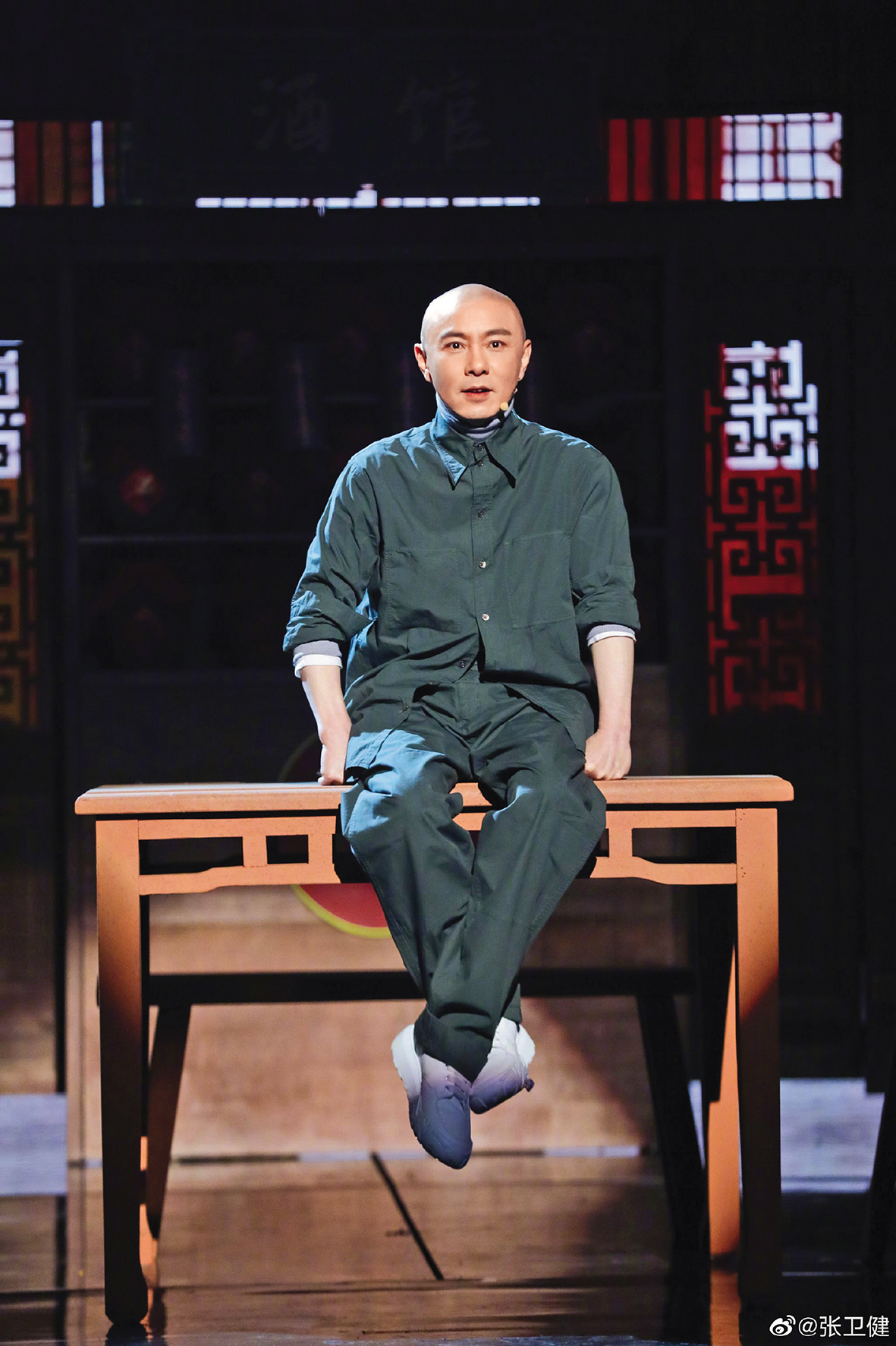 張衛健曾因打傷演員挨告。（翻攝自張衛健微博）