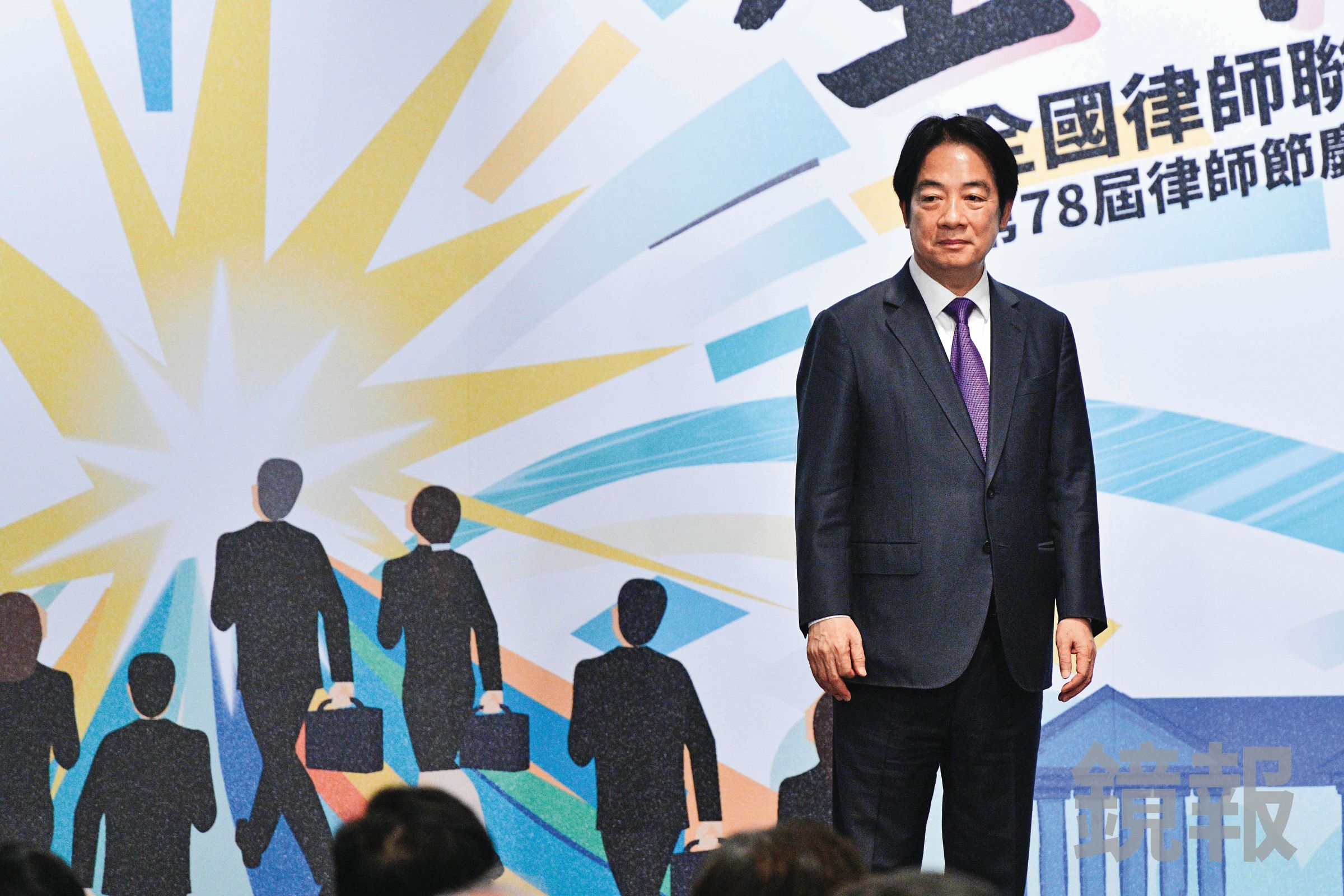 賴清德（圖）領導的民進黨面臨大罷免失敗挫折，內部對柯文哲交保憂喜參半，有人認為柯被關太久了應放出來，也有人認為柯出來後「多張嘴罵民進黨」。（鏡報李智為）