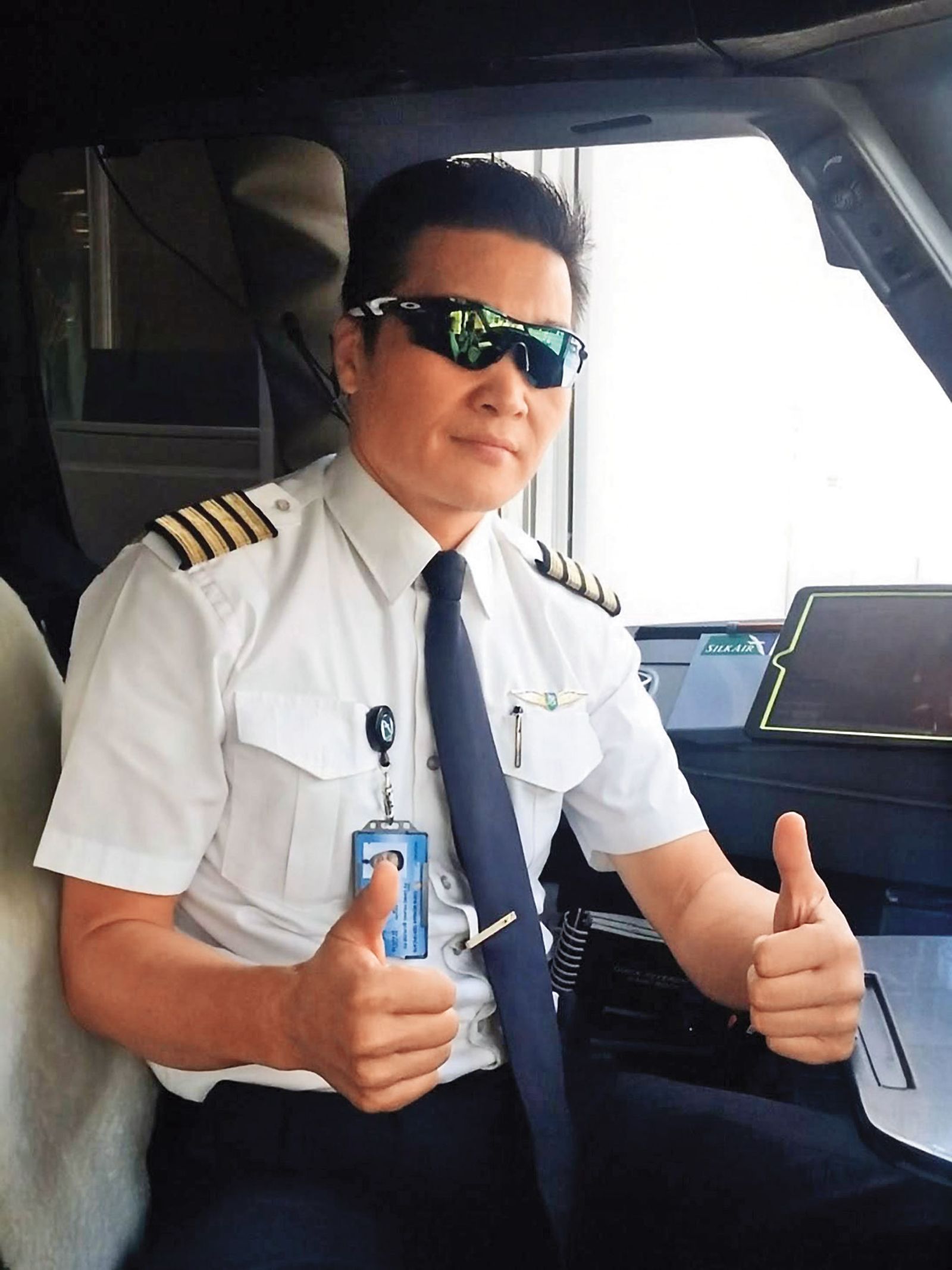 飛行生涯28年、現於新加坡工作的機師Cruise Fu。（Cruise Fu提供）