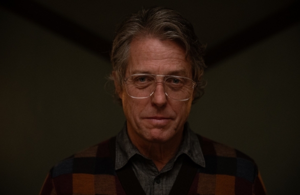 演員休葛蘭在《異教詭屋》化身以變態方式探索信仰的恐怖份子。（金馬執委會提供）