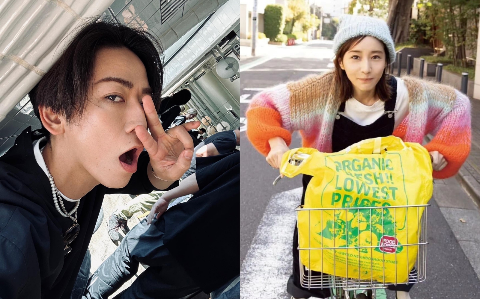 龜梨和也與田中美奈實沒有在元旦登記結婚，但雙方公司證實交往中。（網路圖片）