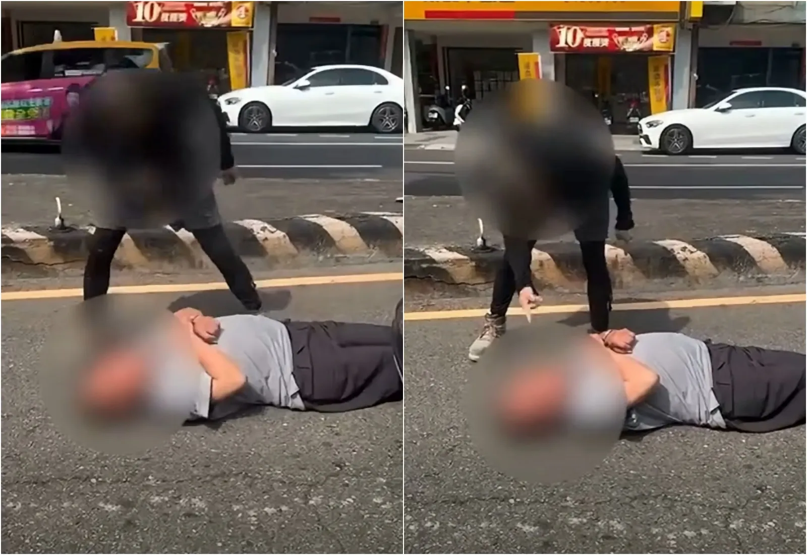台中行車糾紛亮刀叫囂　68歲老伯反遭打趴「口吐白沫」搶救5天宣告不治