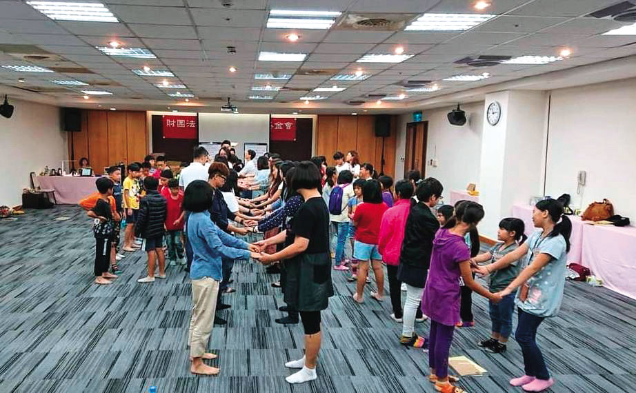 POP邀請學員分享創傷，包括未成年人。（受訪者提供）