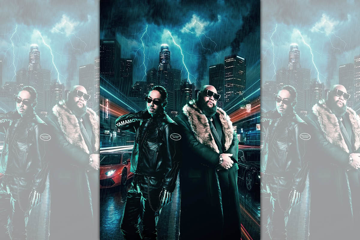 AKIRA攜手泰國歌手F.HERO推出〈Thrill Drive〉，迎接出道20週年。（avex提供）