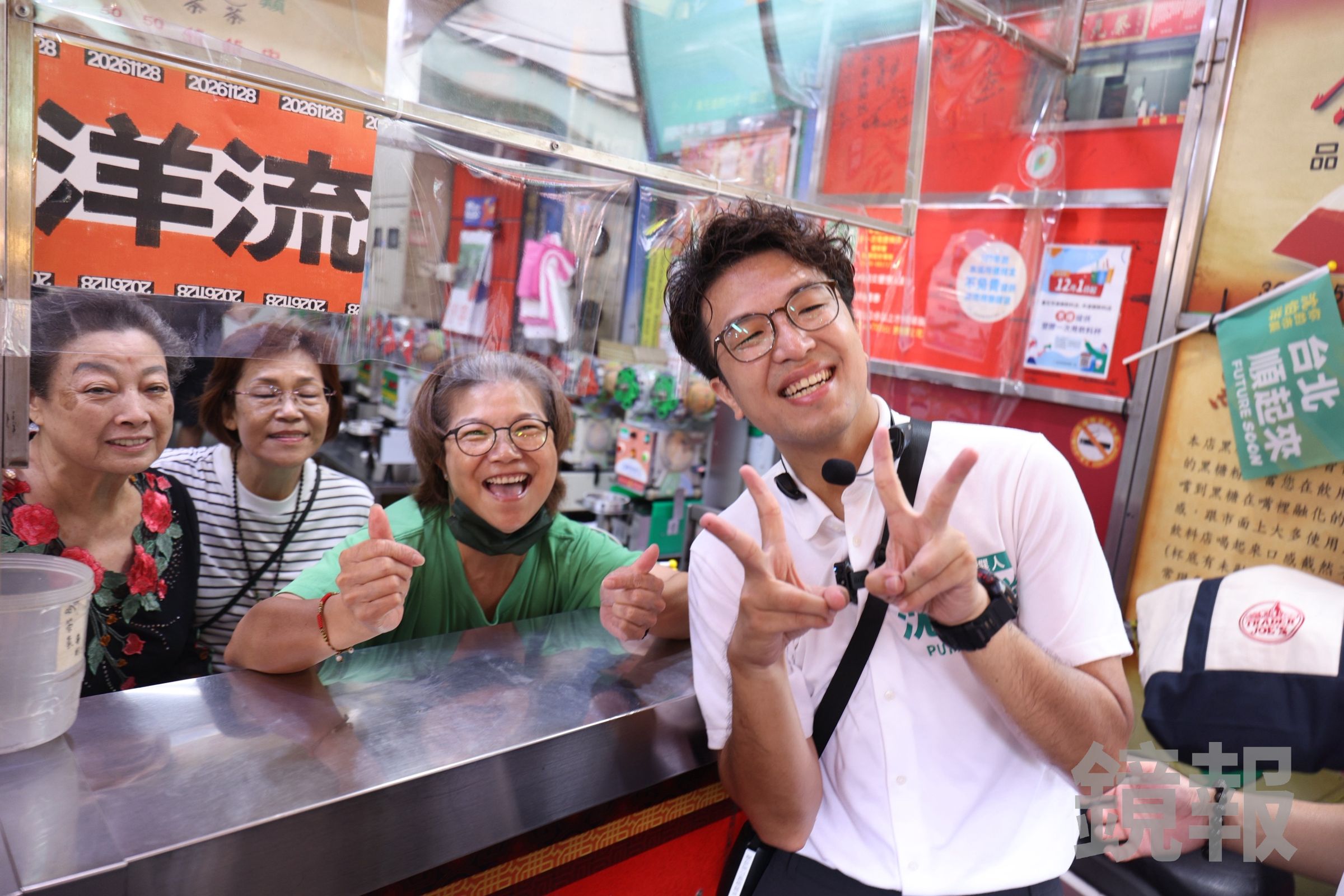 胡采蘋坦言，當初她也不看好沈伯洋，曾積極勸退對方選台北市長。（鏡報劉耀勻）