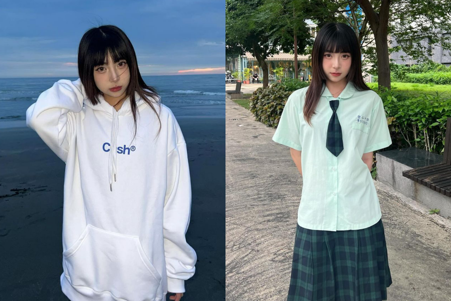 曾上過《綜藝大熱門》的高中生正妹吳孟庭近日經傳出車禍，目前仍在與死神搏鬥。（翻攝自@_mt113 IG）