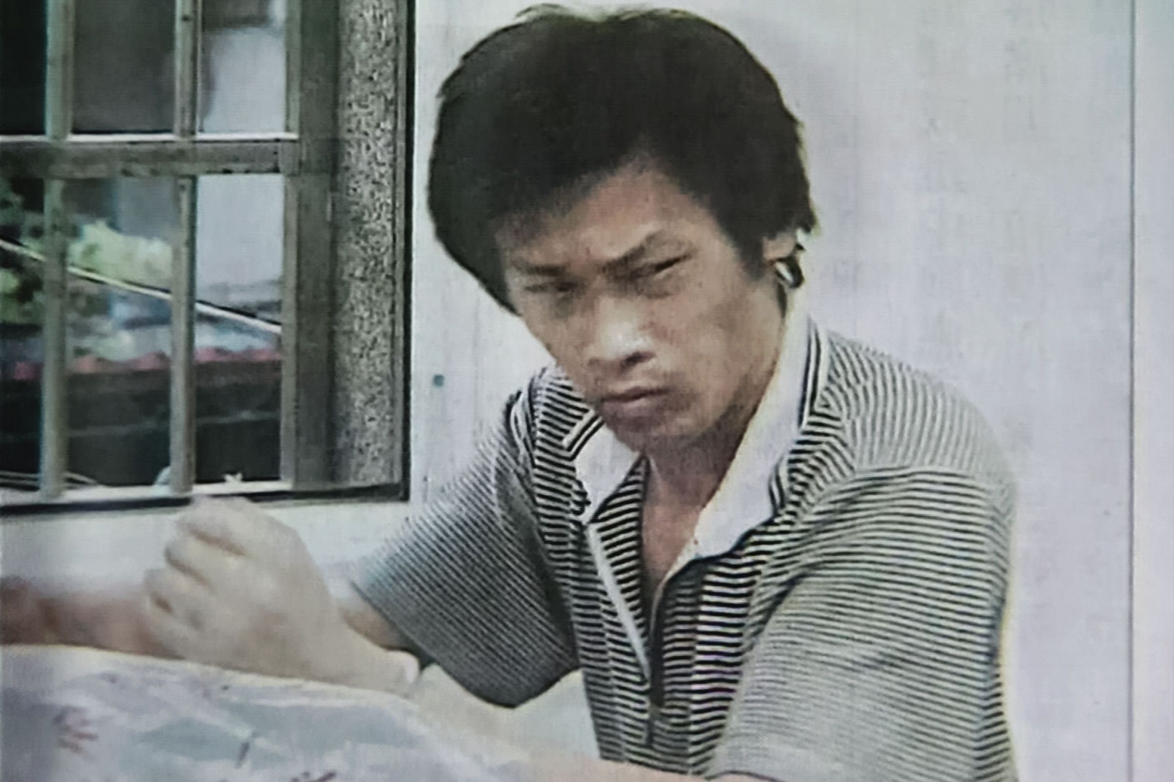 張人堡被逮時辯稱正要去警局自首,企圖獲得減刑。(東森新聞提供)