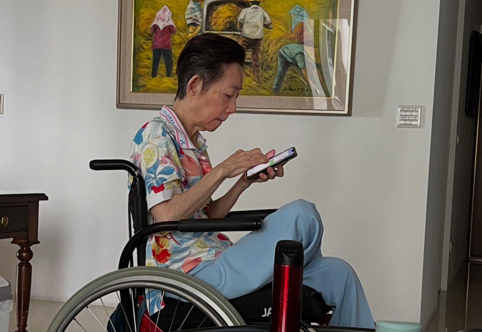 吳淑珍的身體狀況，引發外界關注。（翻攝陳致中臉書）