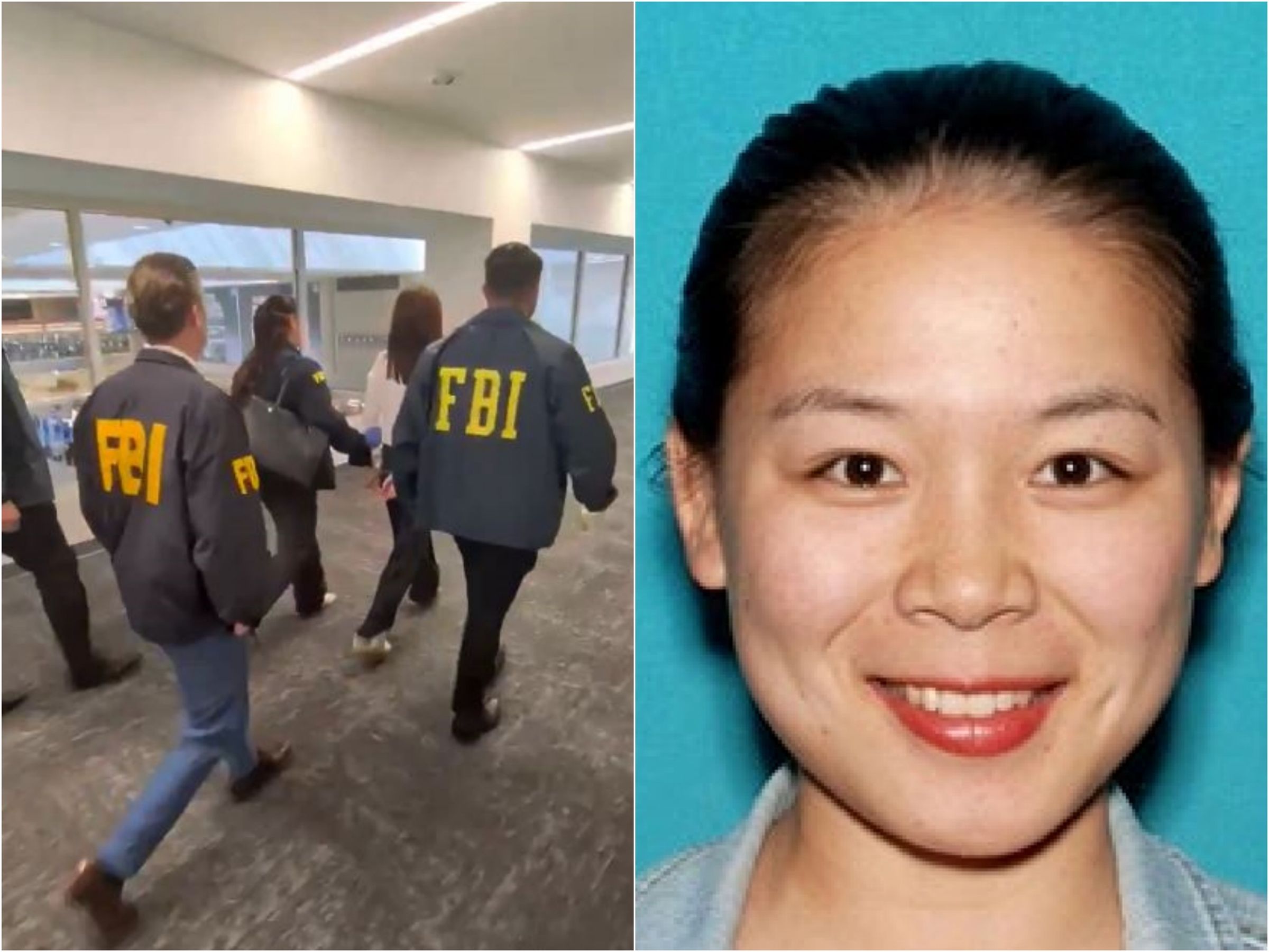 中國女間諜張婉瑩(音譯)涉嫌跟監賴清德兒子於美國洛杉磯機場遭FBI逮捕。(翻攝X@USAttyEssayli)