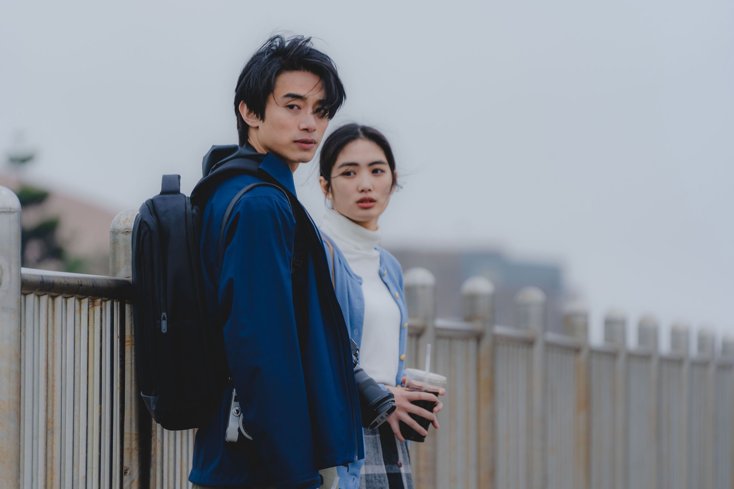 初孟軒(左)與新生代鬼后雷嘉汭(右)在《詭鄉》再續前緣, 並有更深羈絆。(一群獨角鯨娛樂提供)