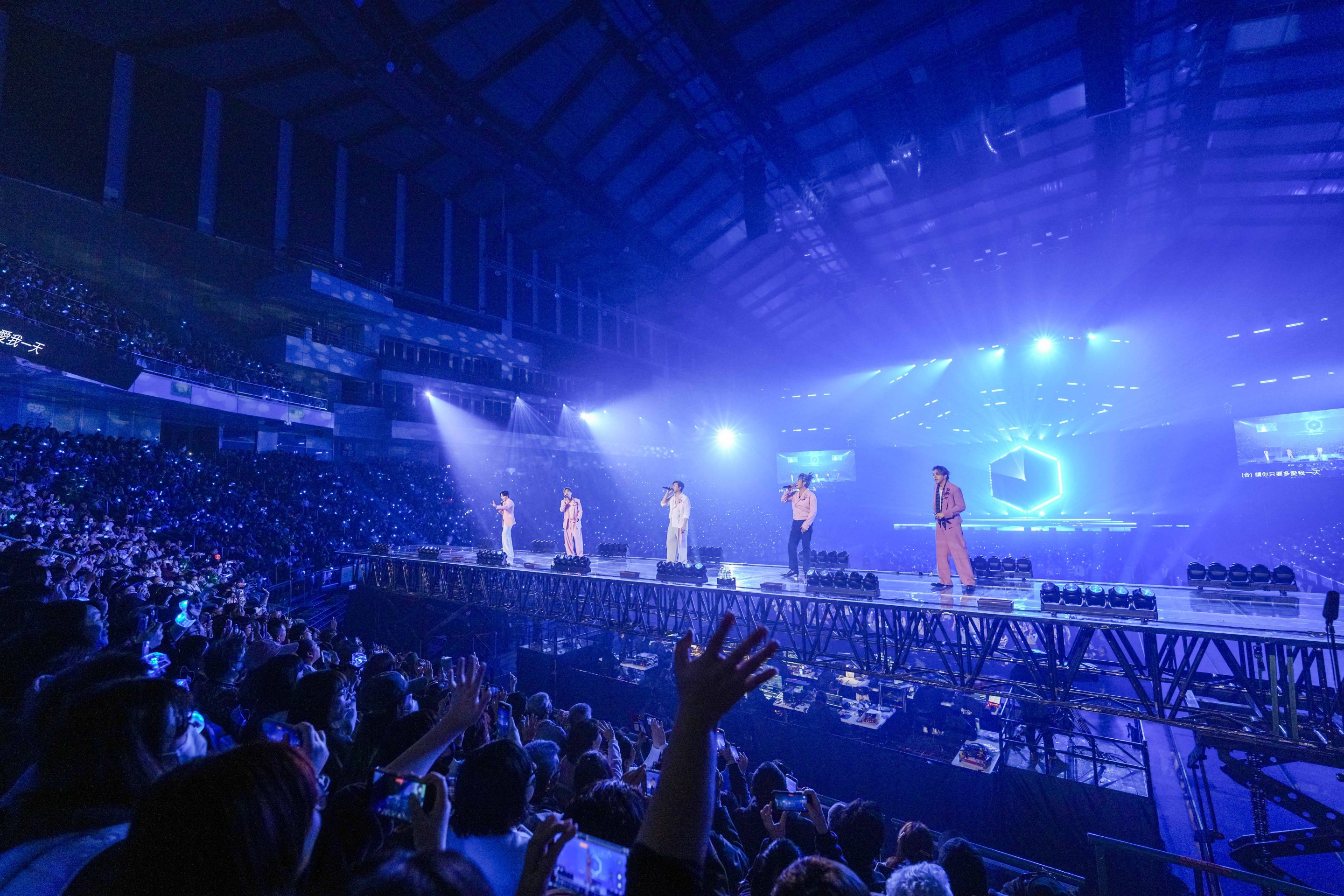 Energy《ALL IN 全面進擊》巡迴演唱會10日於台北小巨蛋震撼登場。（相信音樂提供）