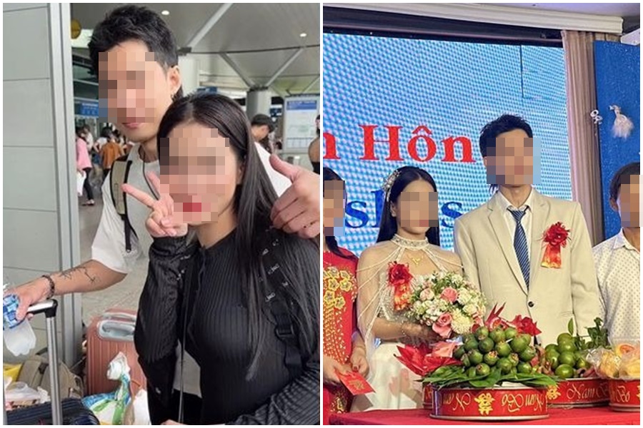 一名40歲髮型師花70萬元到越南娶妻，掀起網友熱論。（翻攝自當事人Threads）