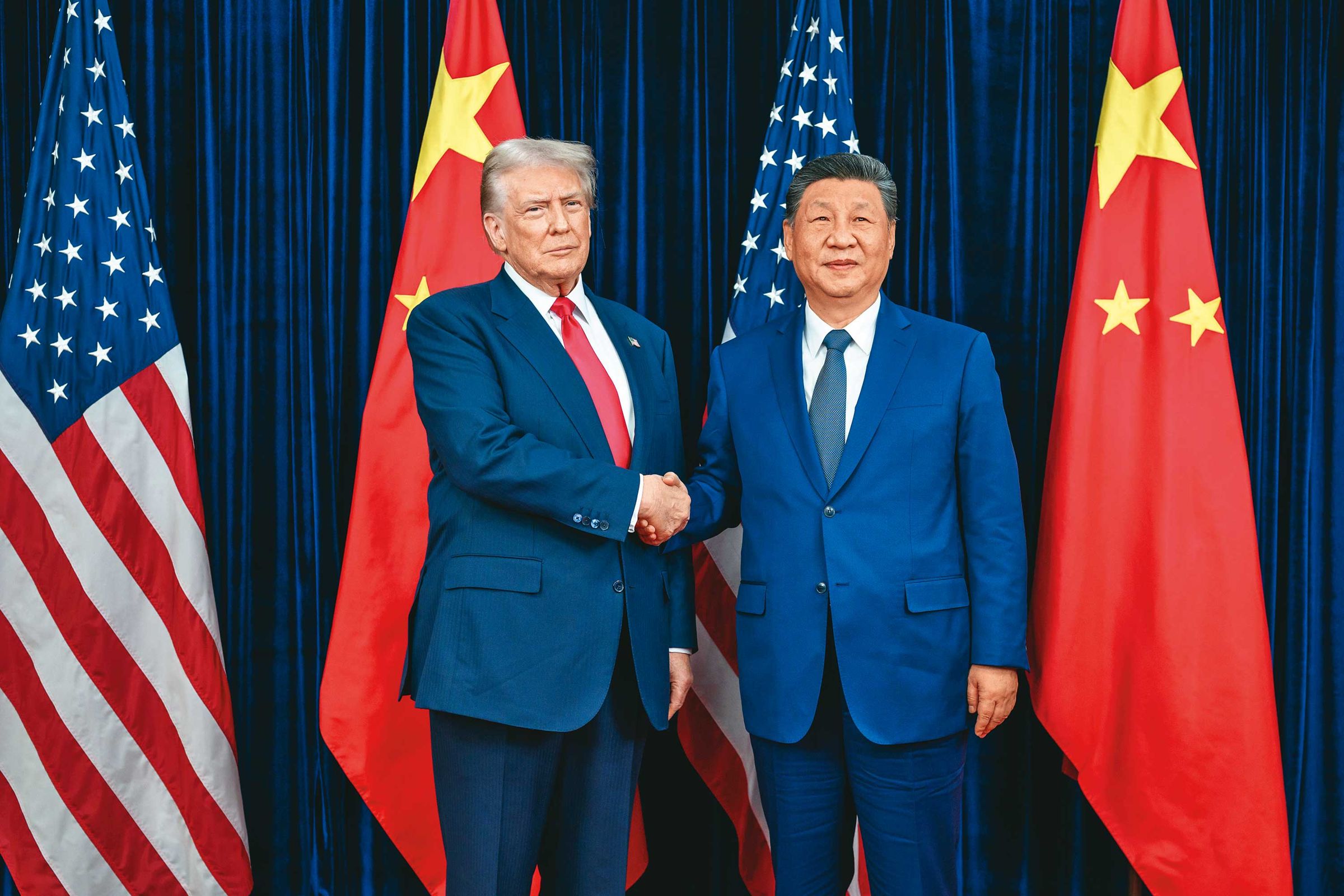 近期美中在關稅及高層互動上出現降溫情況，其實是退回到長期競爭對抗關係。（翻攝白宮flickr）
