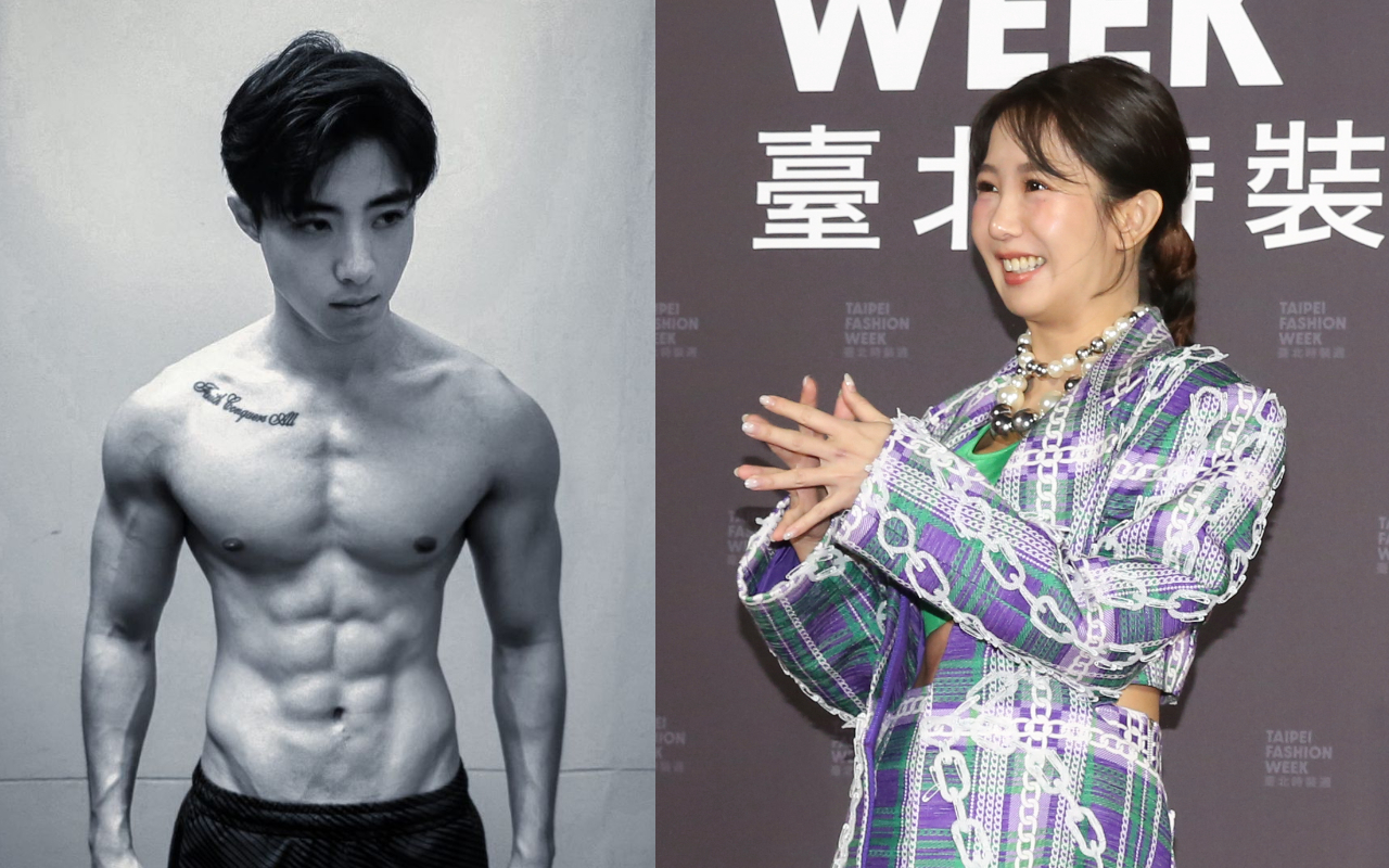 33歲的郭書瑤（右圖）與27歲的宗子杰（左圖）傳出緋聞。（陳仁萱攝、翻攝自宗子杰IG） 圖說2