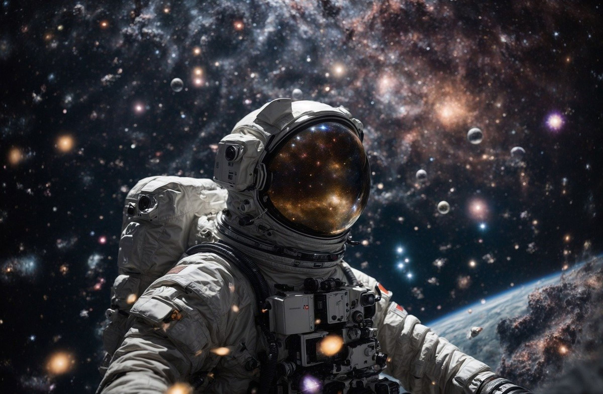 滯留太空站的太空人回報指揮中心,太空艙內部聽到規律的敲擊聲,引發外界揣測是否與外星生物有關。(示意圖,pixabay)