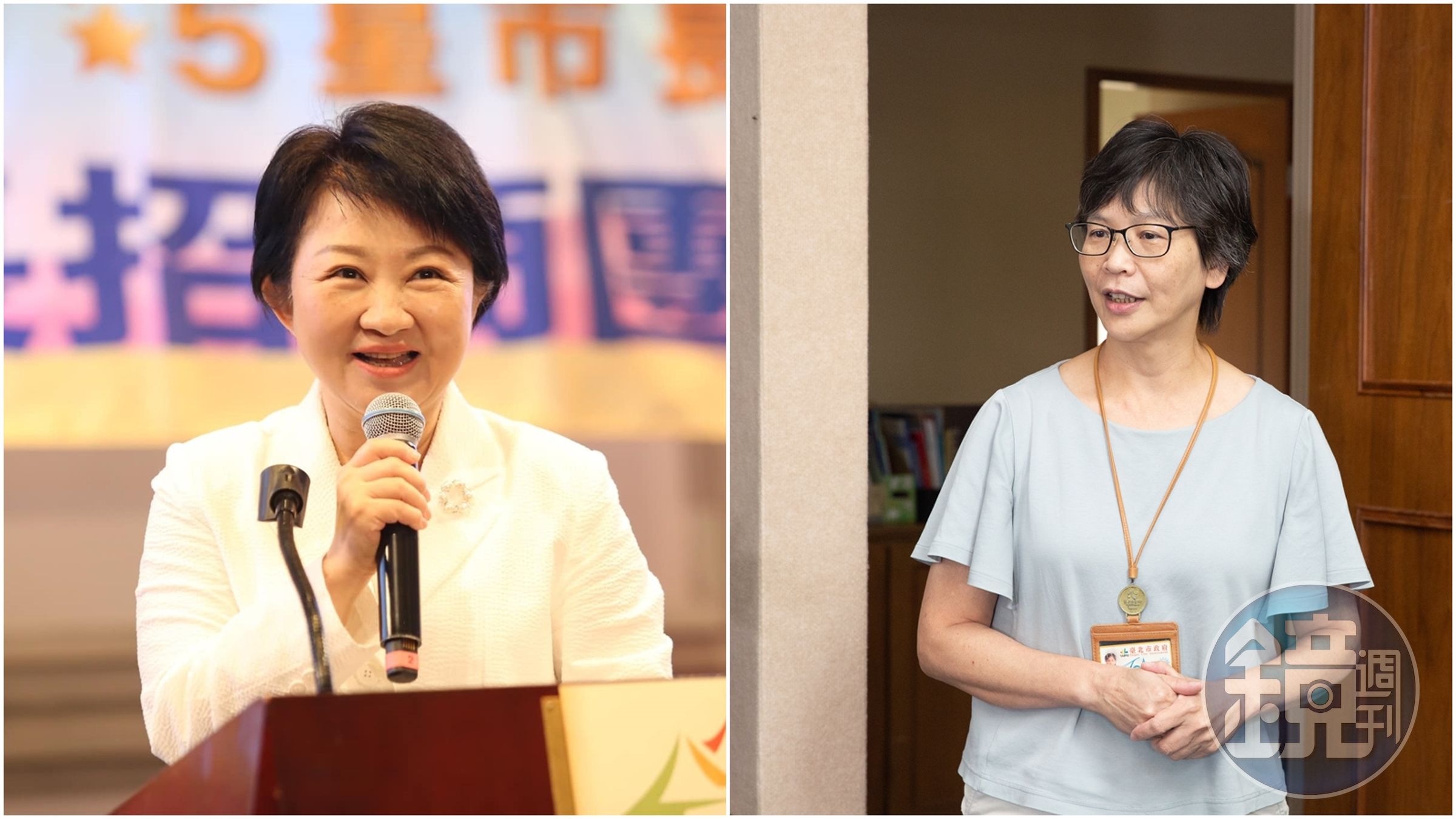 對於蔡壁如(右)上談話性節目與開節目引發爭議,盧秀燕(左)今日做出回應。(翻攝自臉書@盧秀燕、本刊資料照)
