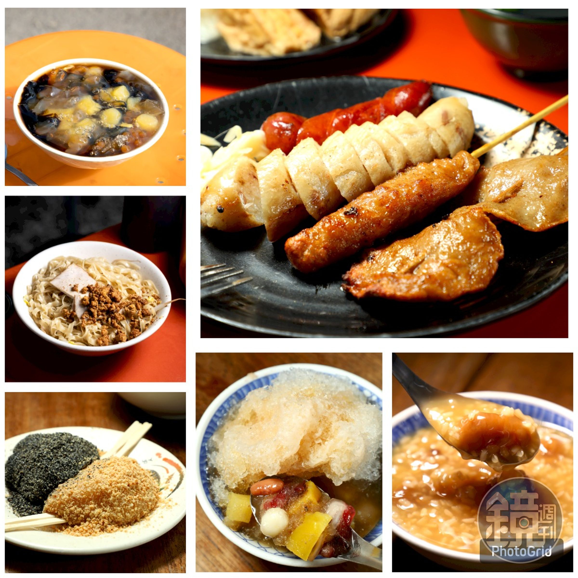 高雄三民市場周邊有許多傳統小吃,從早到晚都是覓食的好去處。