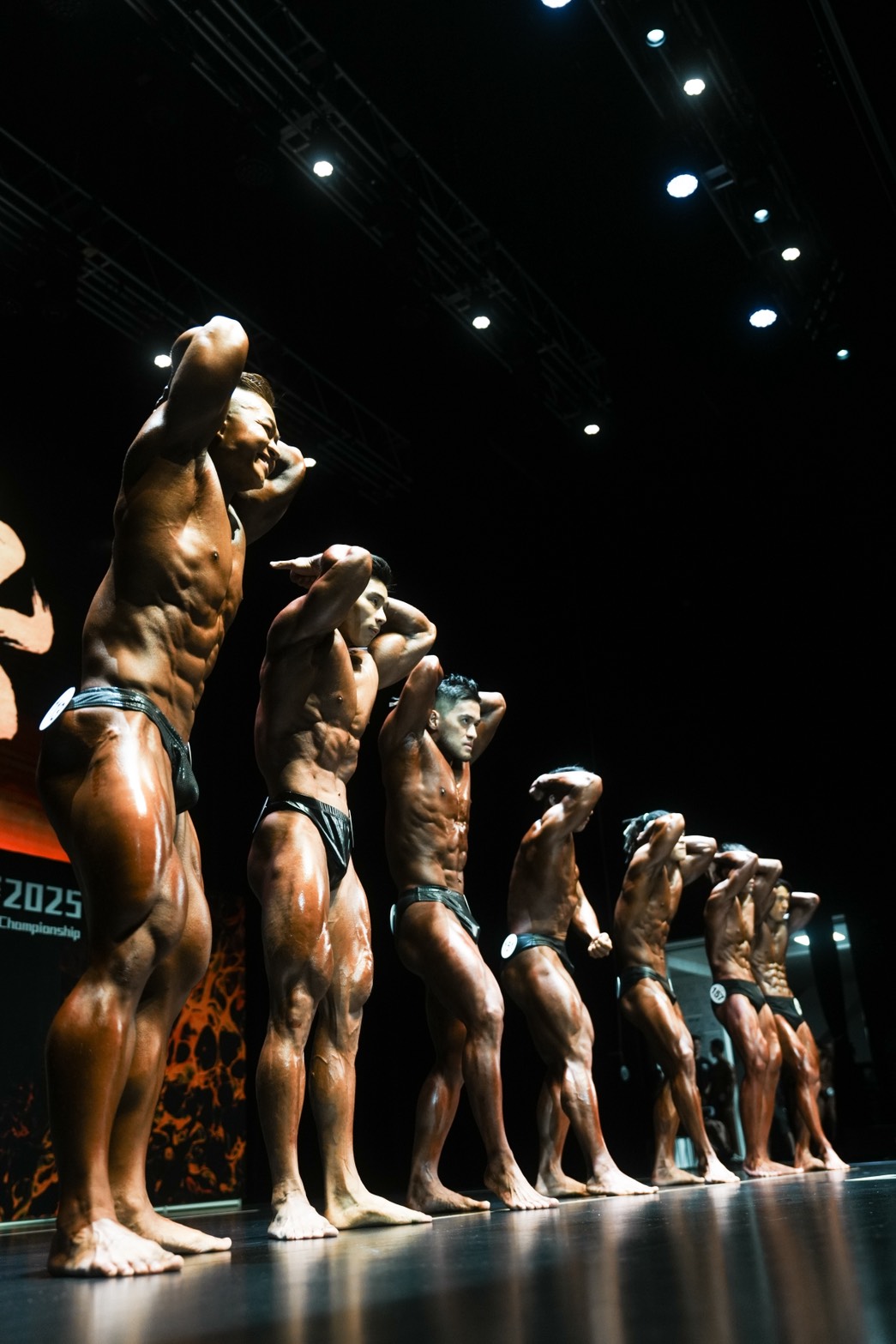 杜汶澤邀請香港朋友來台舉辦健美比賽。(杜汶澤提供)