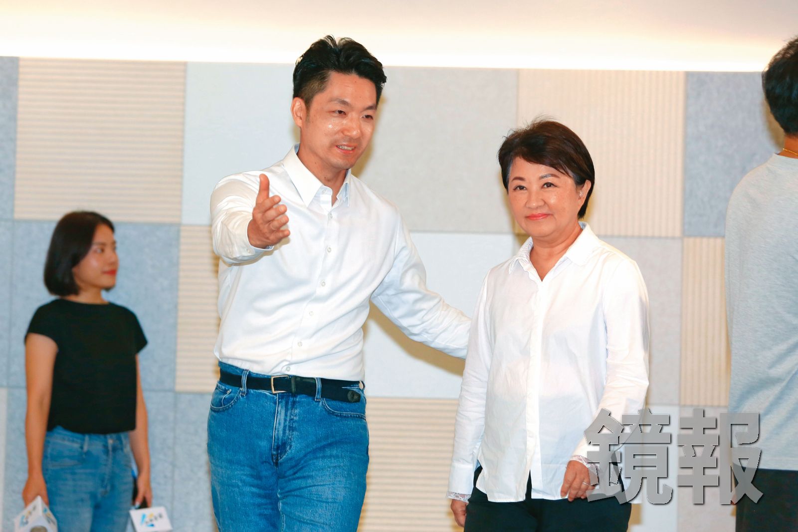 蔣變陣反攻洋流2/盧秀燕送「五字心法」穩陣腳 推夫人牌吸中間選民