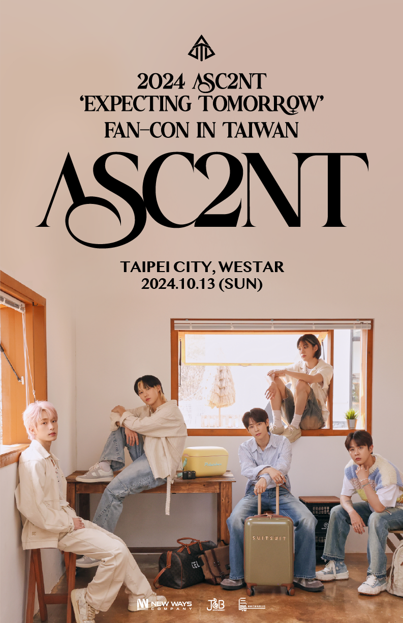 韓男團ASC2NT將在10月13日來台開唱。(J&B Entertainment 提供)