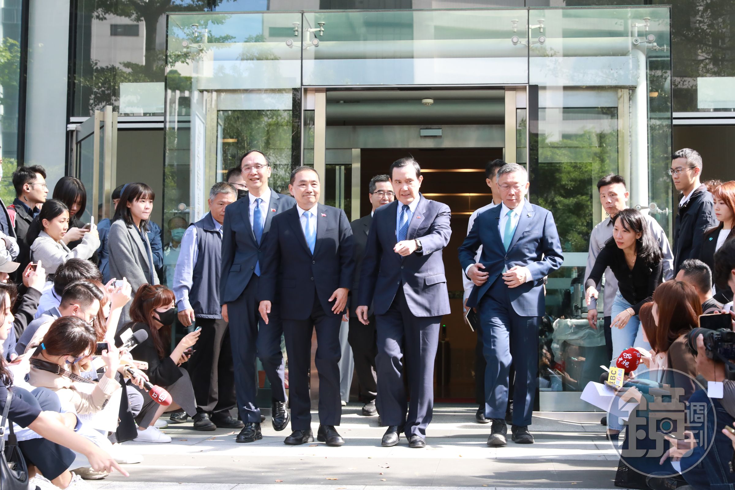 藍白陣營在前總統馬英九見證下,展開二次政黨協商。