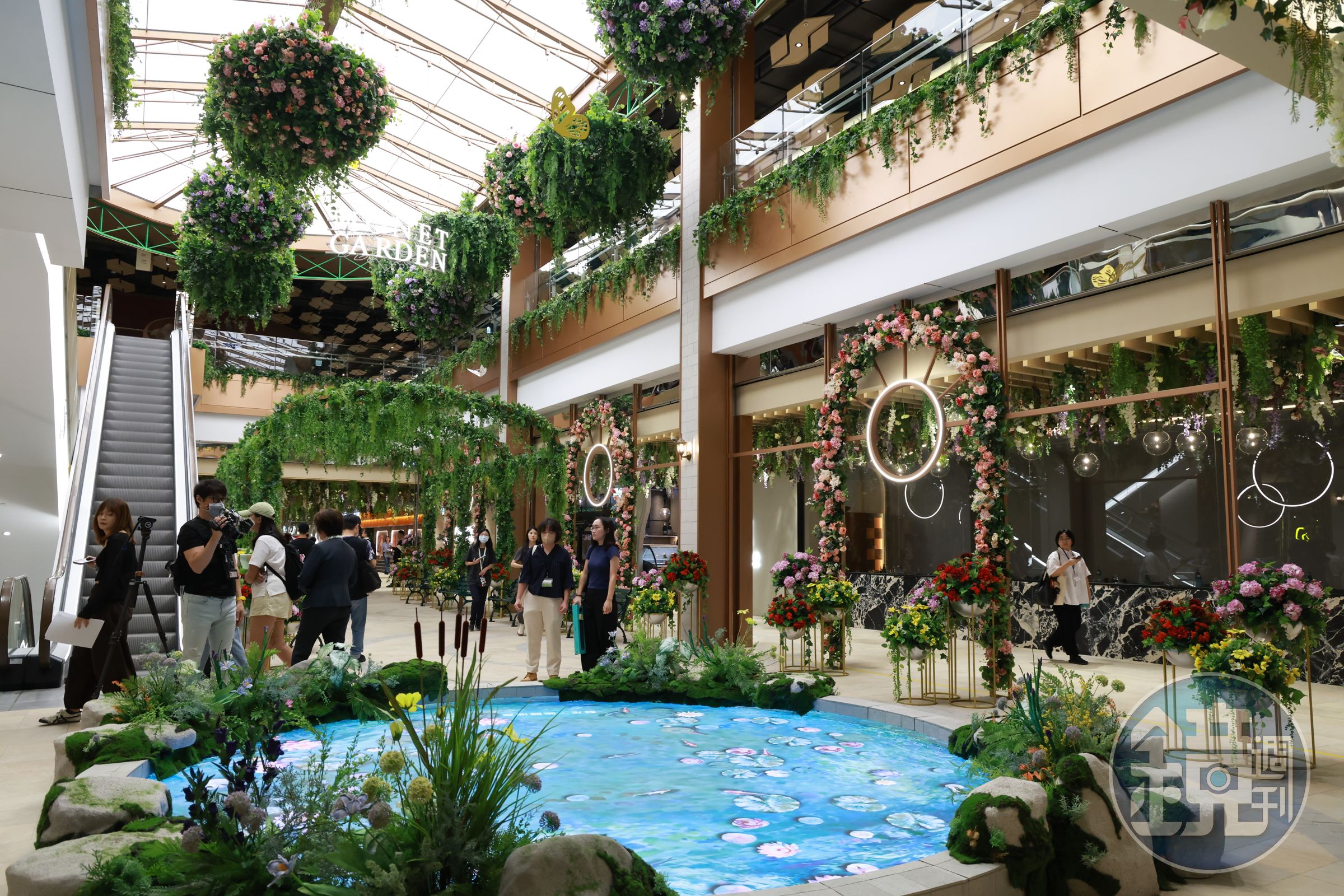 台北大巨蛋百貨Garden City B區3.6萬坪「莫內花園」週六試營運，北捷公布人流管制措施。