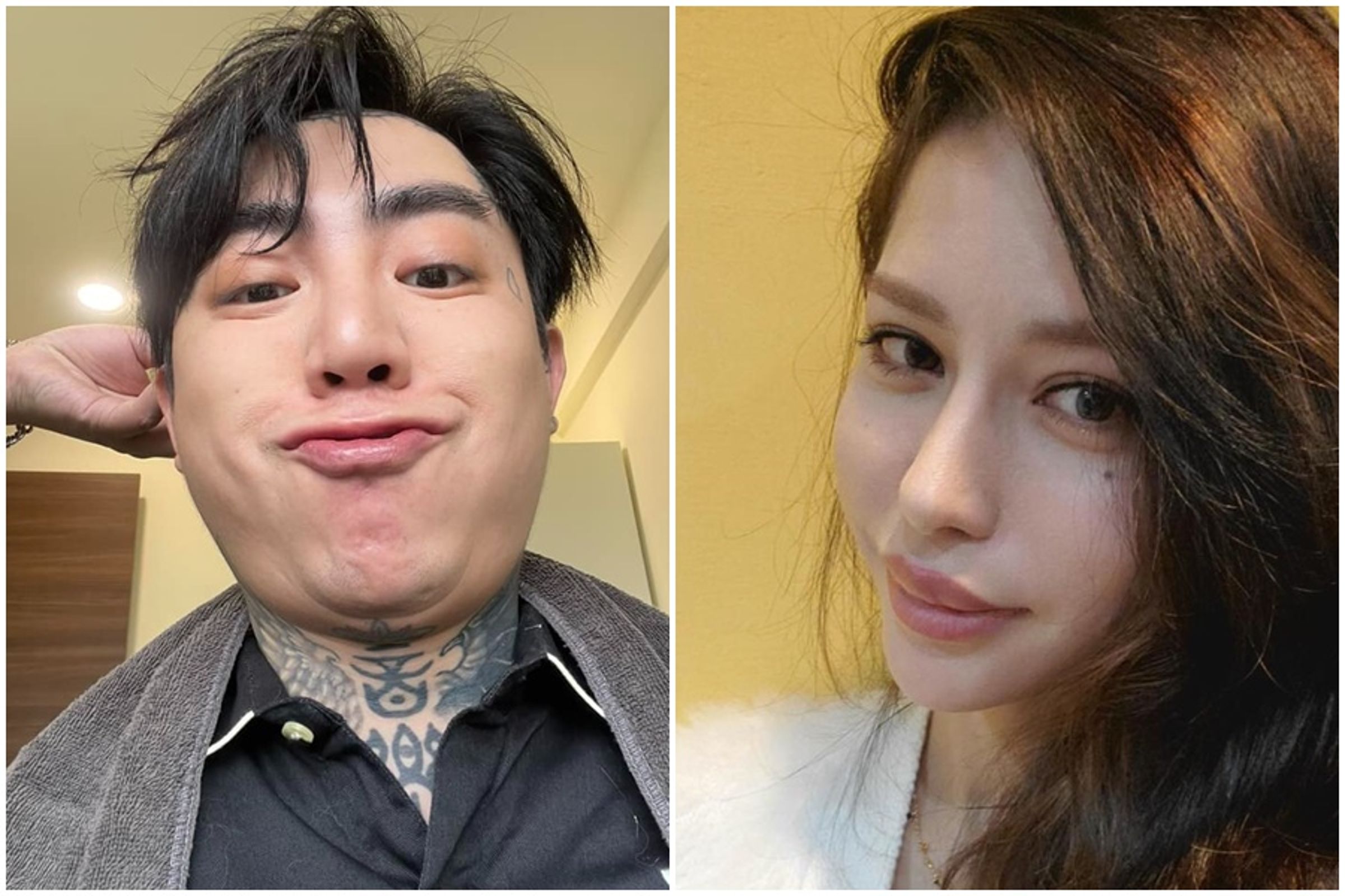 謝和弦除了批評前妻Keanna爆料指錯人，還揭露對方性癖。（翻攝自謝和弦、Keanna臉書）