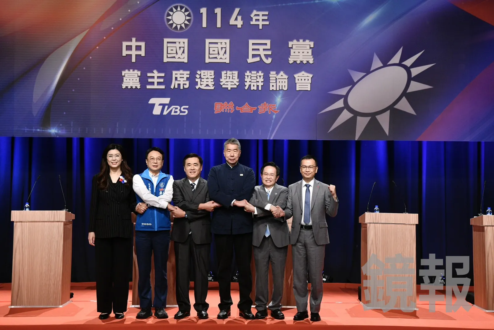 國民黨主席選舉今日投票。（鏡報李智為）