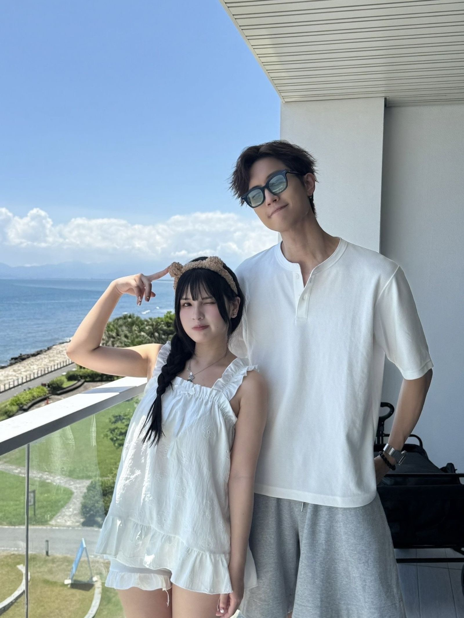 啦啦隊員俐蓁跨界當歌手，推出新歌〈遇見愛〉MV。（XＧ娛樂提供）