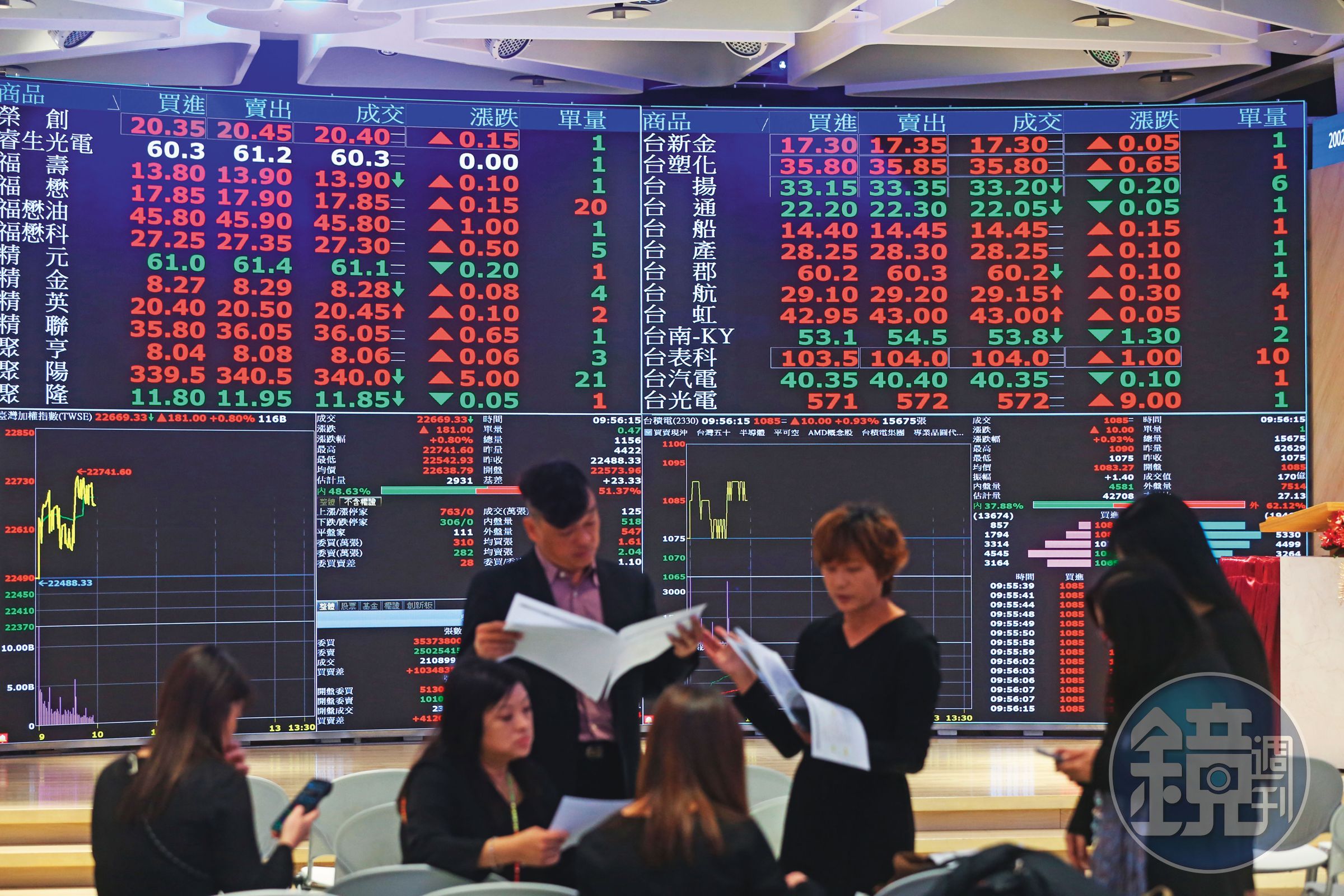 去年台股表現亮眼，證券新開戶數增加逾70萬人，推動元大金表現。
