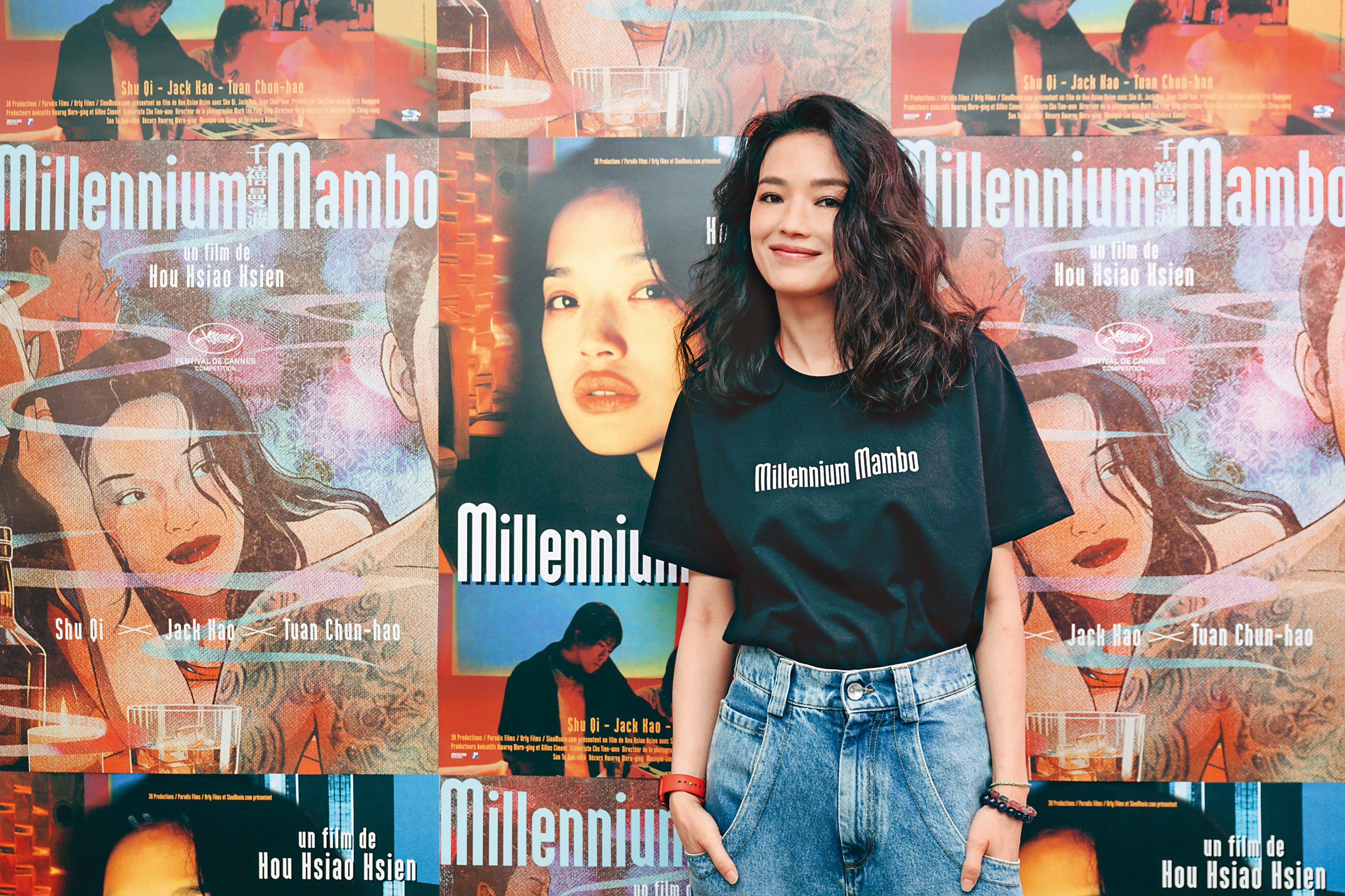 今年6月舒淇難得公開現身《千禧曼波》修復版特映會與粉絲見面，同時她也低調為自己執導的首部電影做準備。（東昊提供）