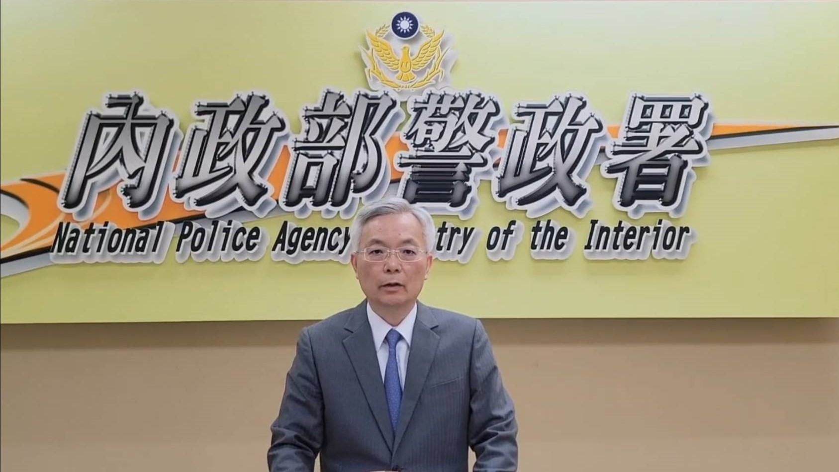 張榮興將全力協助遺族爭取從優撫卹。（警政署提供）