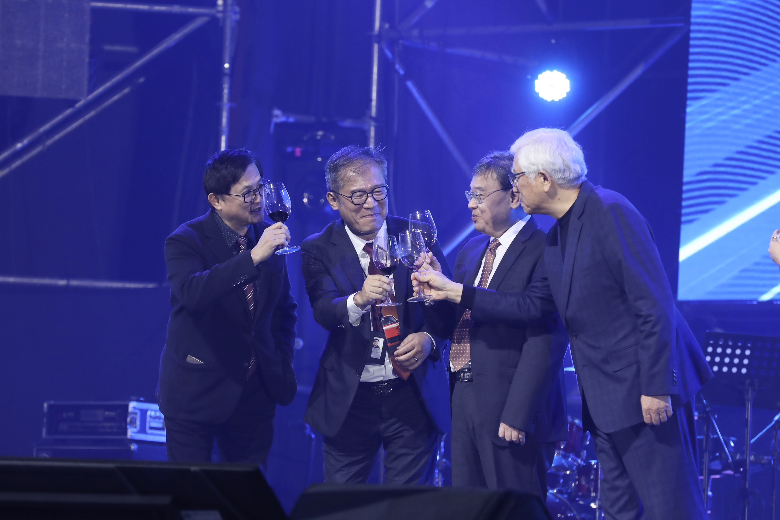 和碩集團團圓日於今（23）晚登場，和碩共同執行長鄭光志於活動前接受媒體訪問。