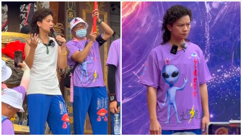 比藝人偶像紅!濟顛禪師狂喊「尬電」正解:尷尬放電 鄔馨茹直播嗆酸民