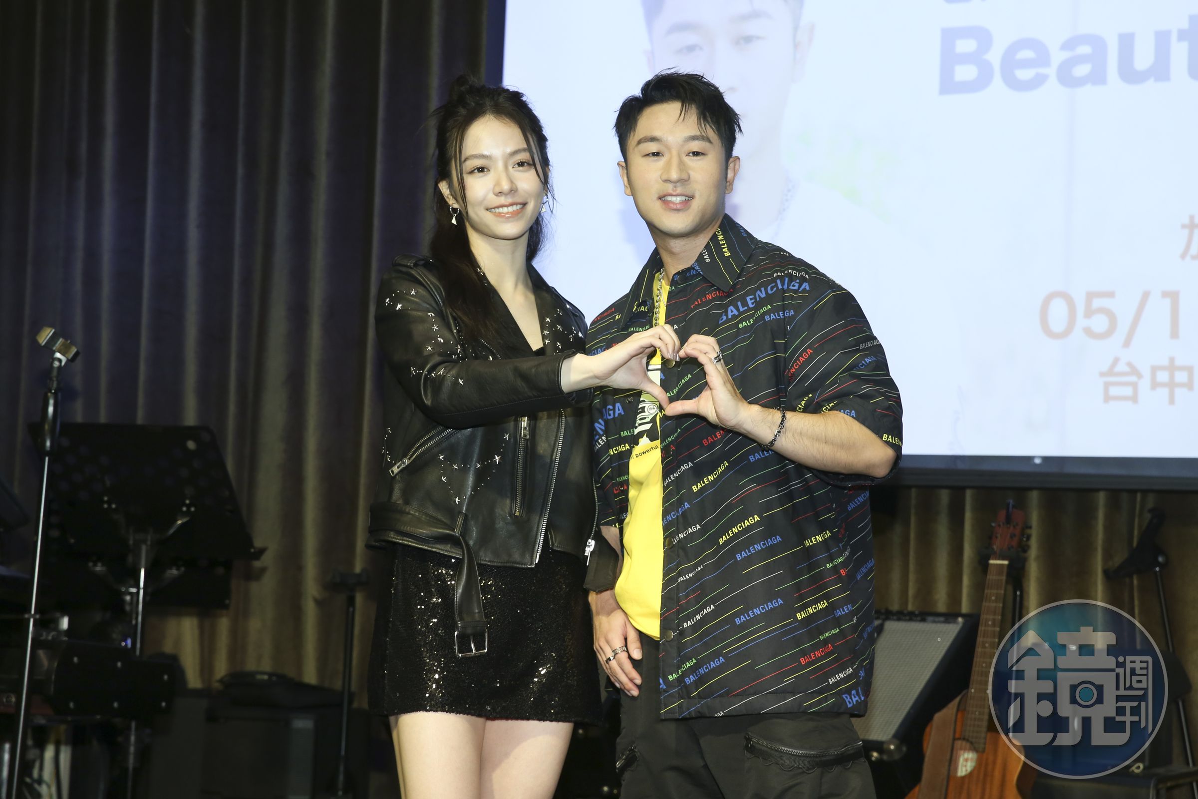 SAM LIN與宋芸樺由共同朋友介紹而相識,兩人不來電。