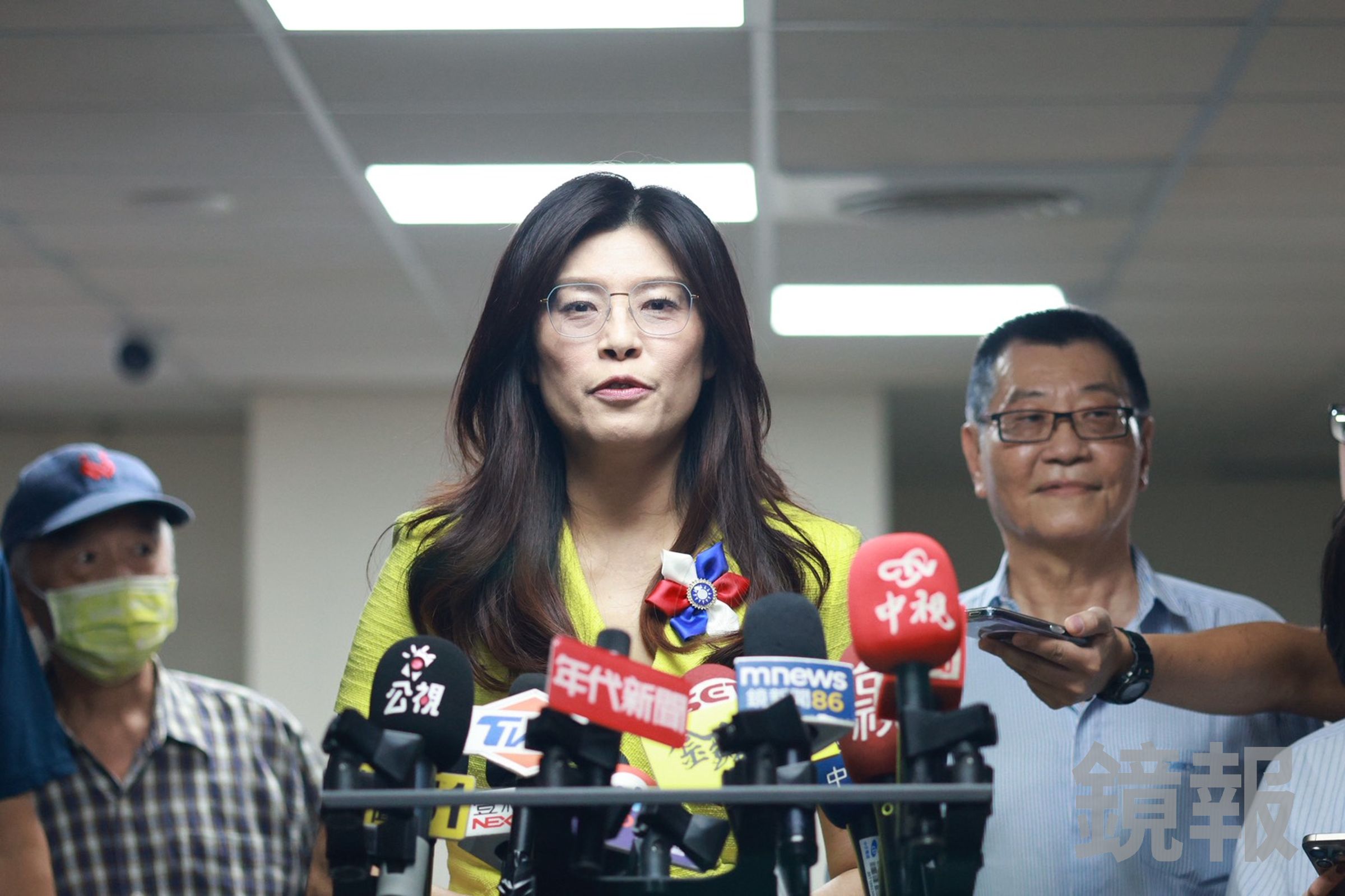 當年以民進黨身分投身政治的鄭麗文,為何背叛同志,由綠轉藍?沈榮欽回憶過往揭一關鍵。(鏡報劉耀勻)