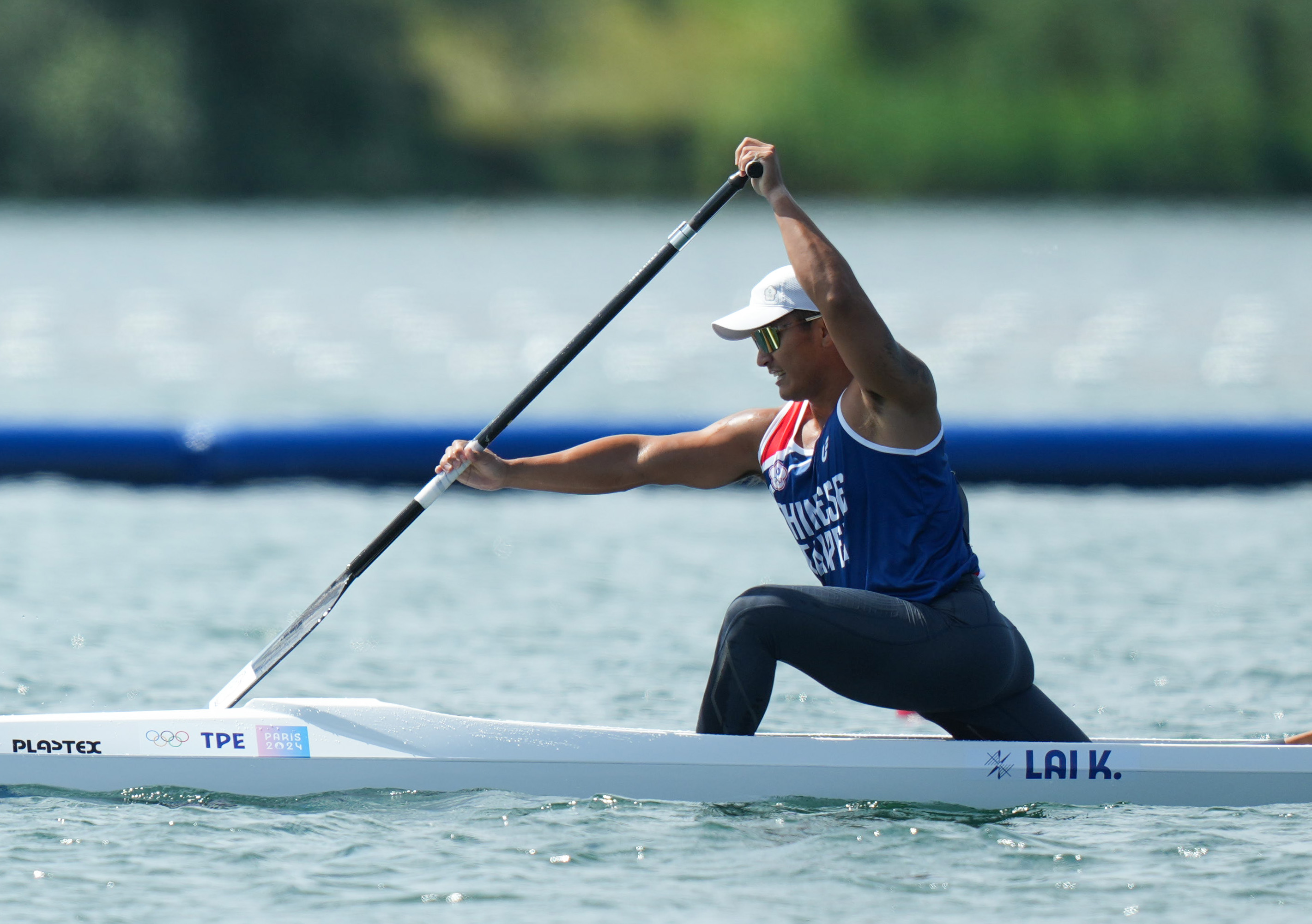 賴冠傑今獻出奧運處女秀。（中華奧會提供）