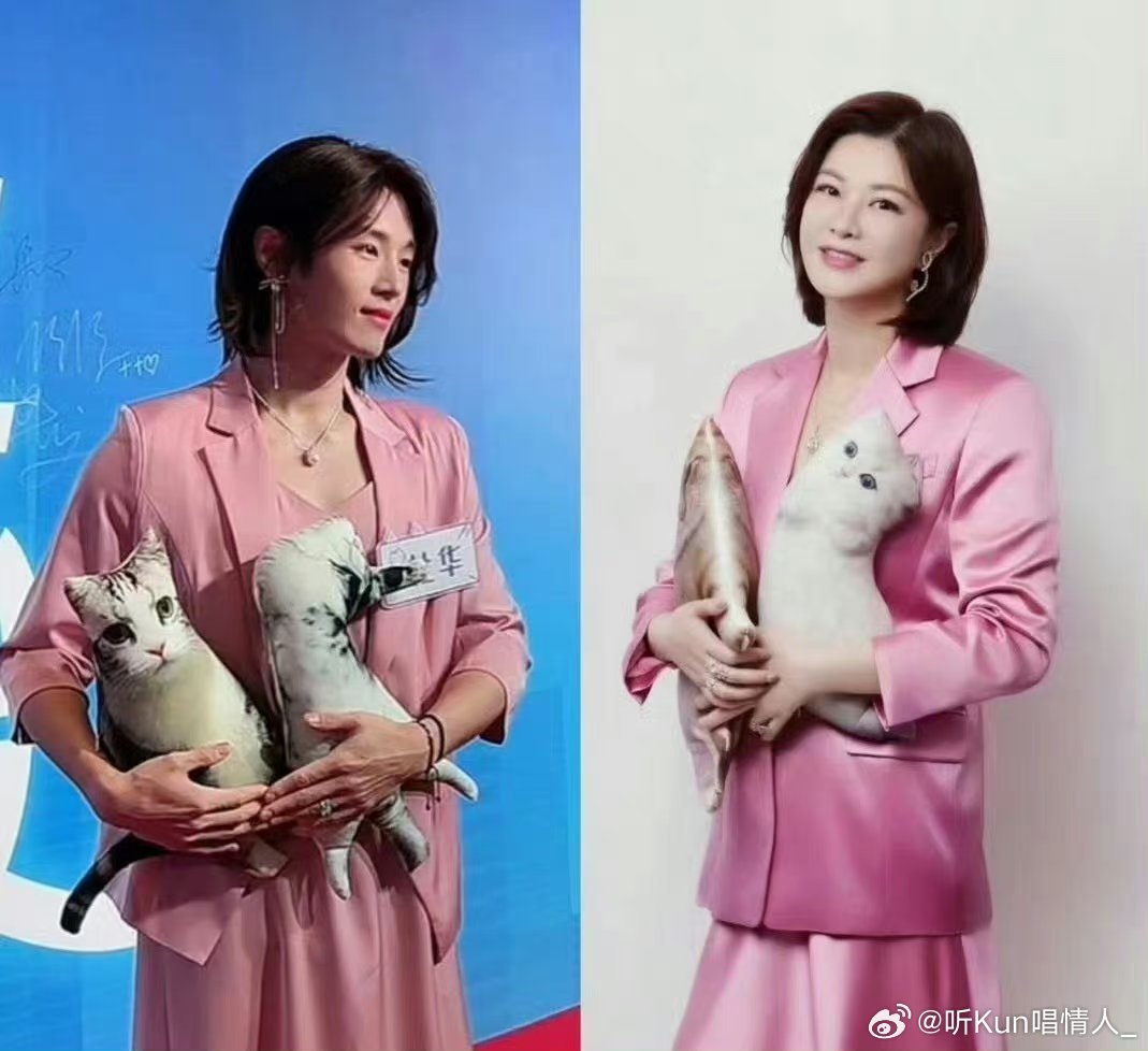 李汶翰去年樂華年會活動扮成公司老闆杜華，網友稱讚一模一樣，原來早有經驗。（網路圖片）