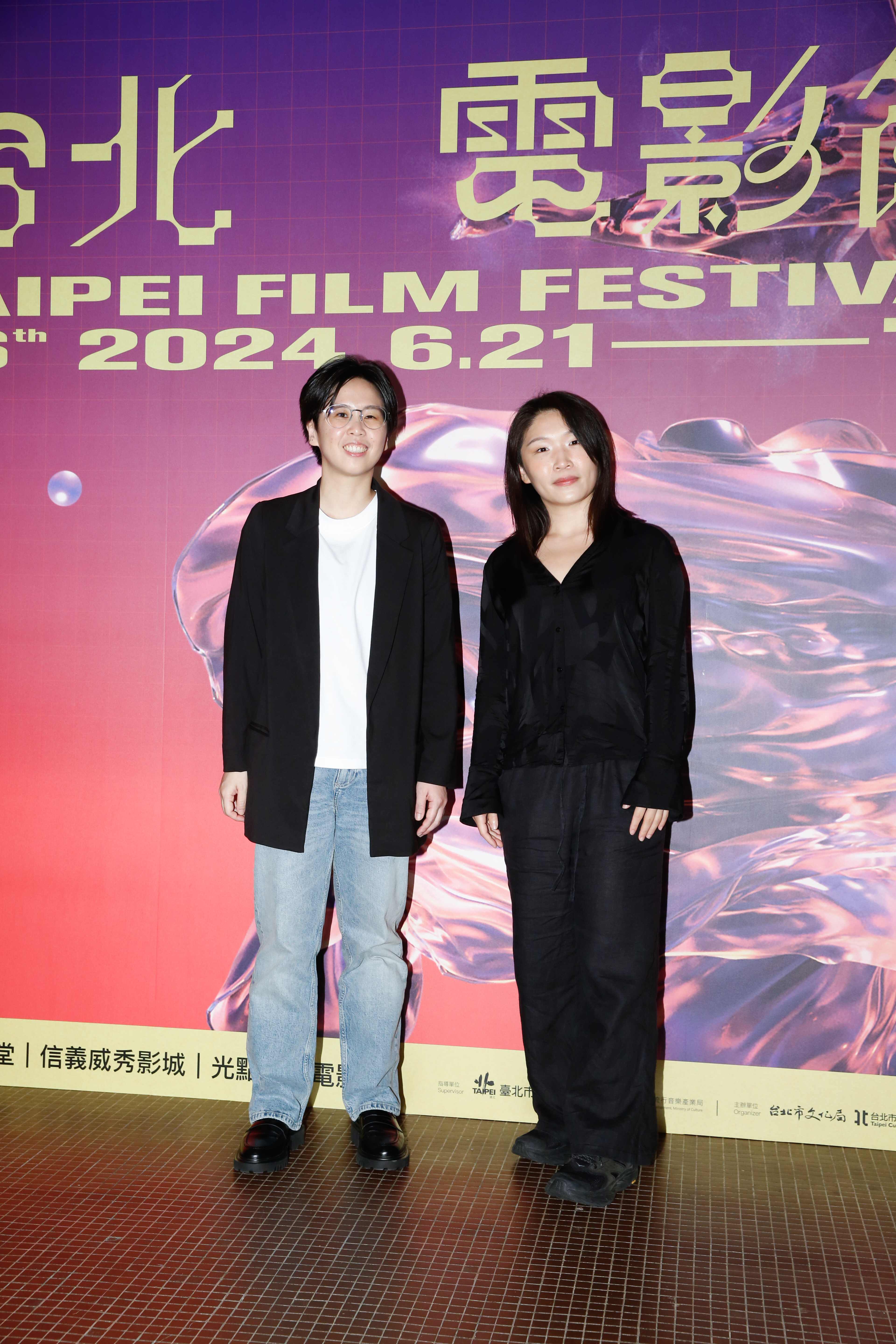 《春行》的兩位導演王品文（左）與彭紫惠（右）。