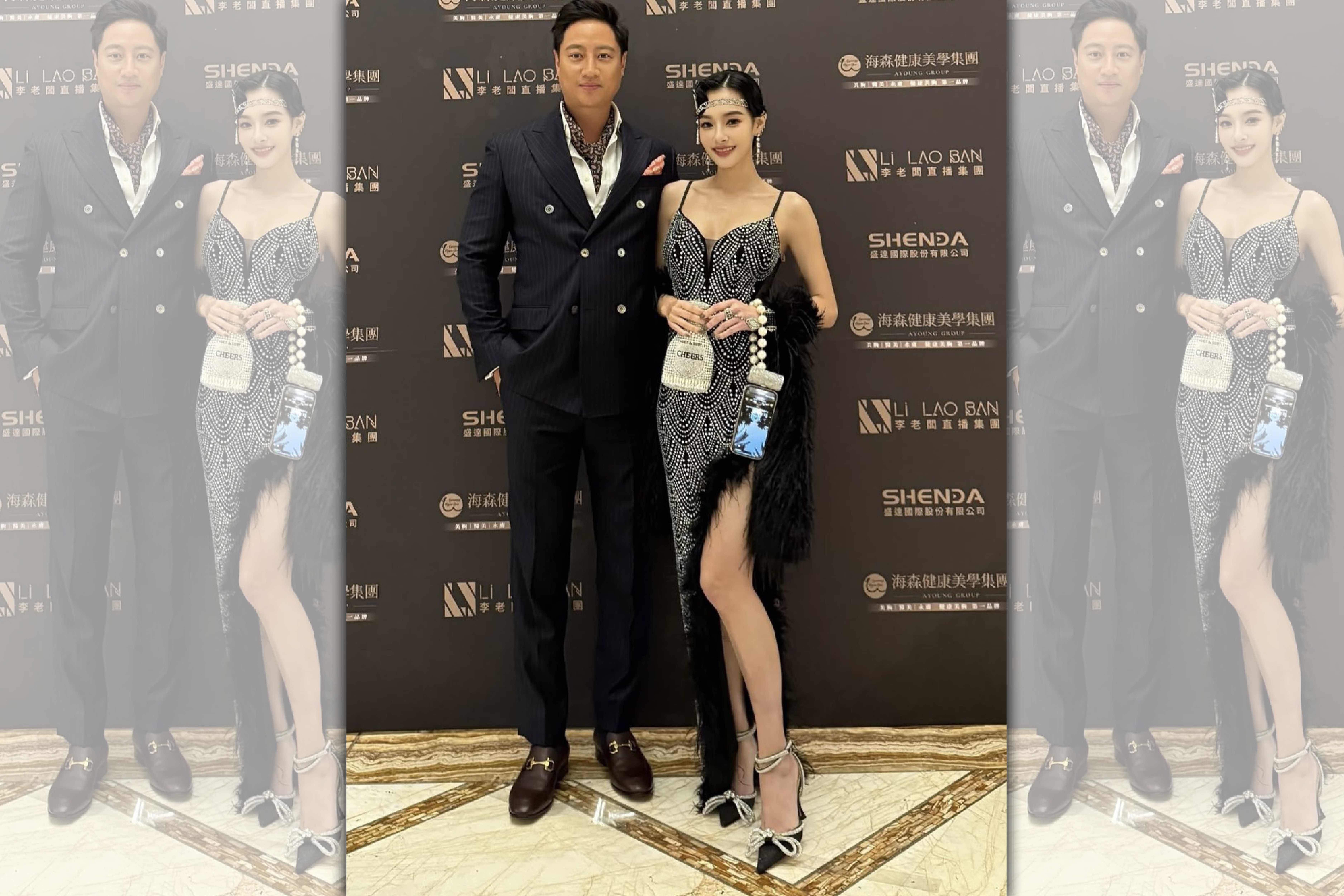 王思佳老公跳出來澄清並非司機或保鑣。（翻攝IG）