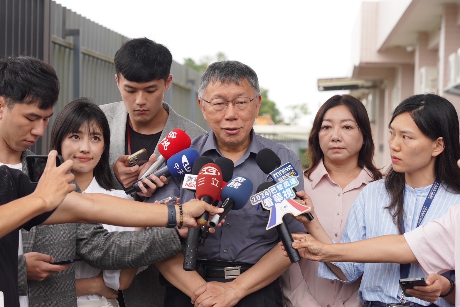 柯文哲今表示，支持高虹安上訴捍衛清白。（民眾黨提供）