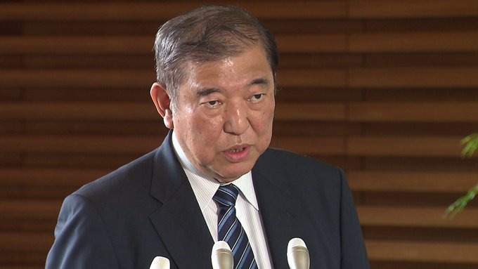 日本執政黨眾院選舉慘敗,首相石破茂「不會下台」!女性當選史上最多。(翻自石破茂X平台)
