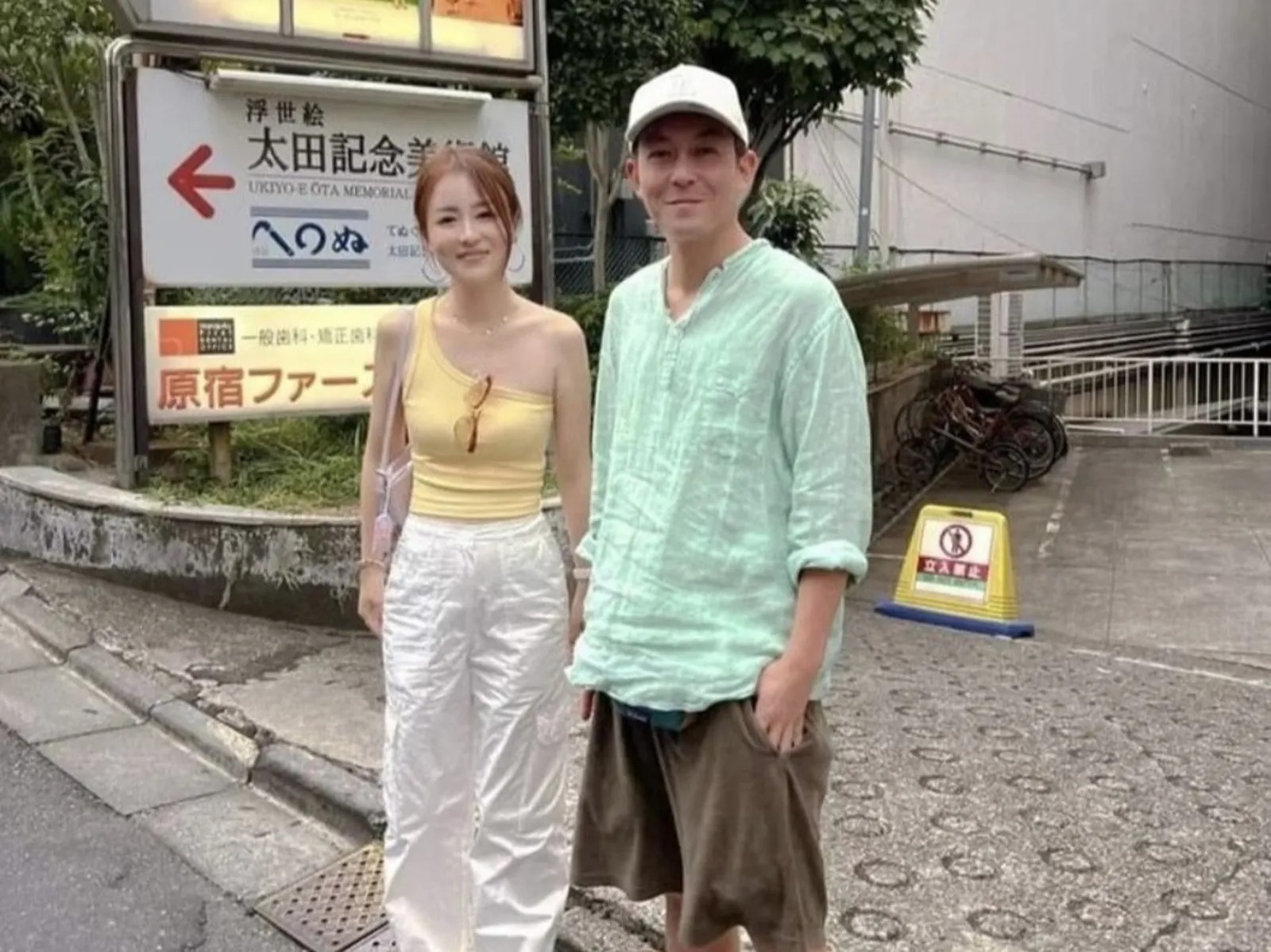 去年不少路人常在東京巧遇陳冠希，2地他都有住處。（翻攝自小紅書）