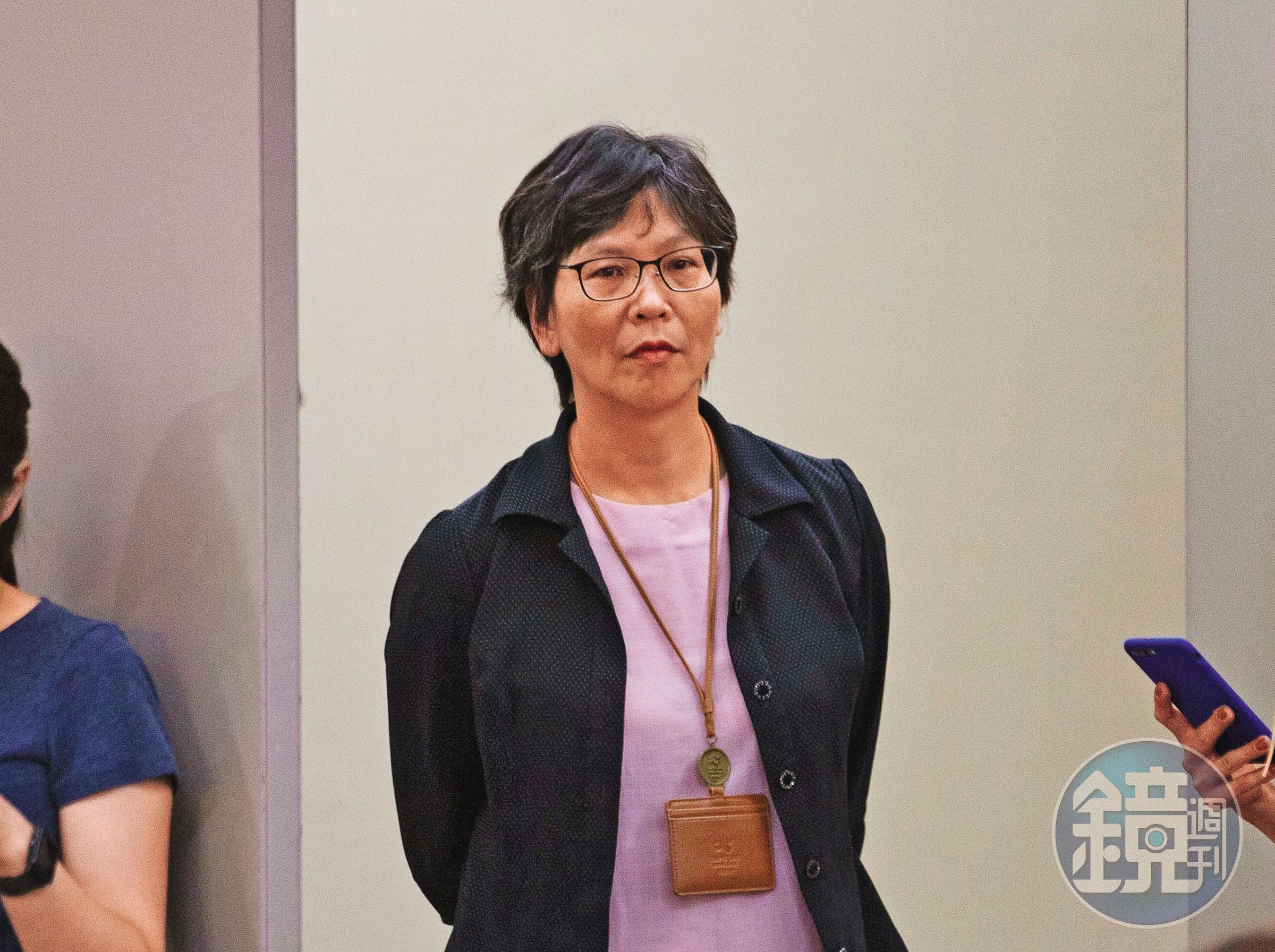 柯文哲的前心腹蔡壁如(圖)也捲入京華城案,沈慶京曾表達願意付她薪水。