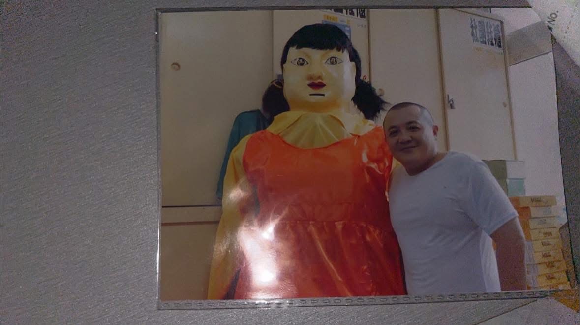 高盟傑兒子之前探監分享爸爸的近照。臉書